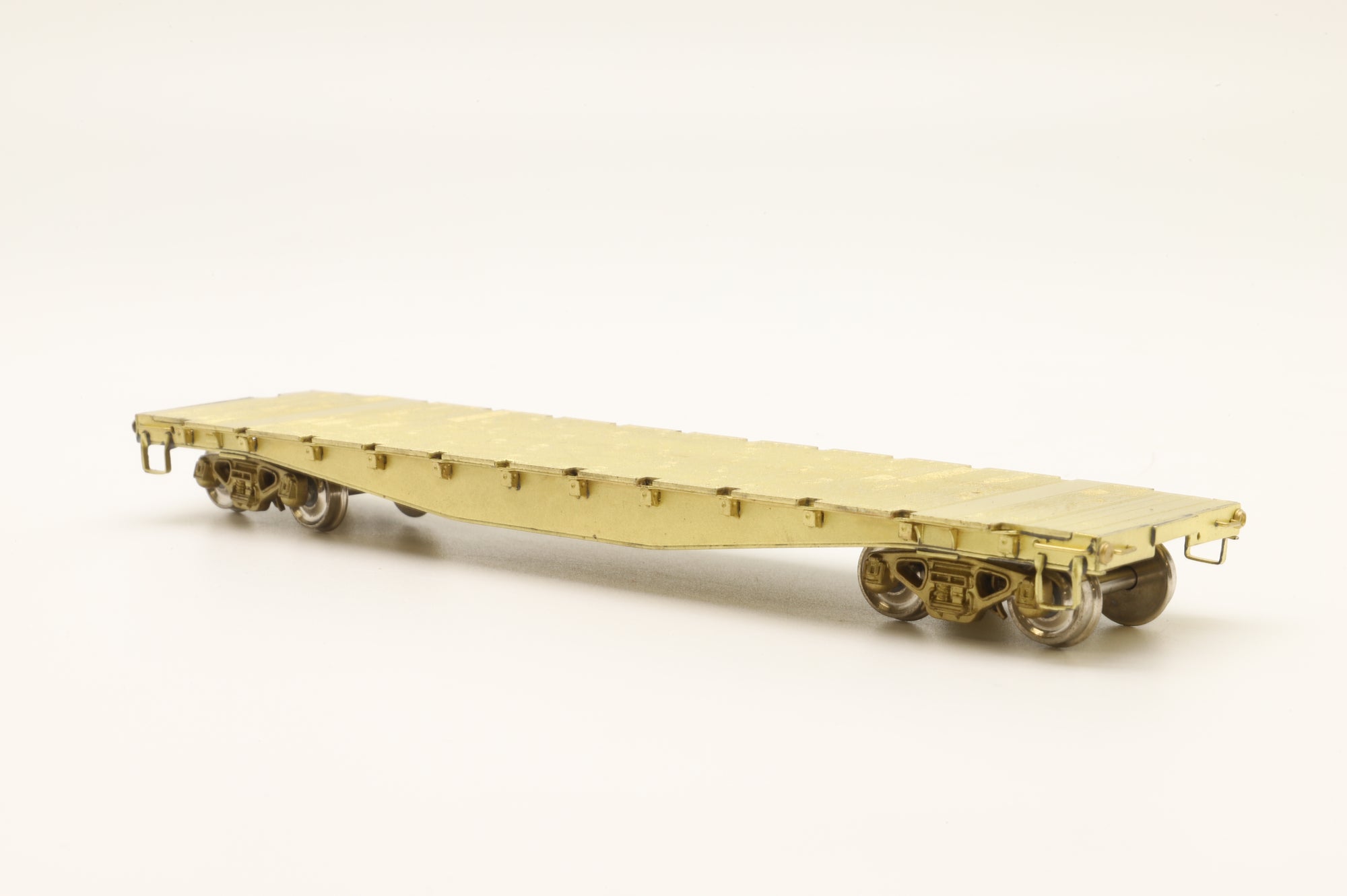 Overland Models HO Brass 1331 Union Pacific 40' Flat Car Unpainted
