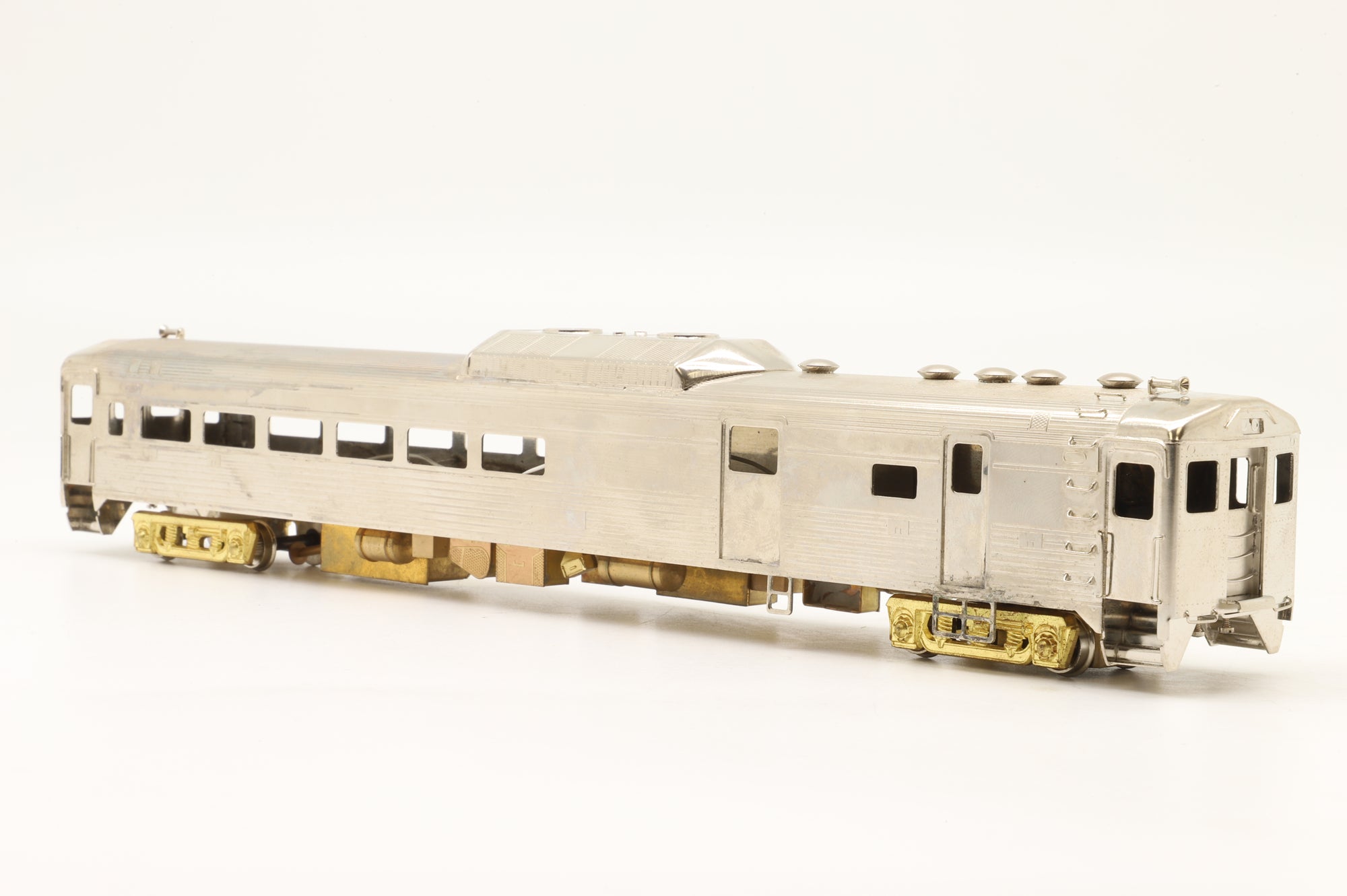 NJ Custom Brass HO DE-113 Budd RDC3 Diesel Rail Car Unpainted