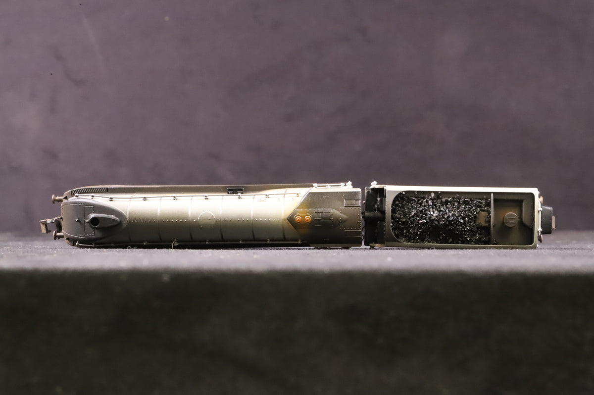 Dapol N 2S-008-011 Class A4 &#39;2512&#39; &#39;Silver Fox&#39; Silver/ Grey Livery TMC Weathered