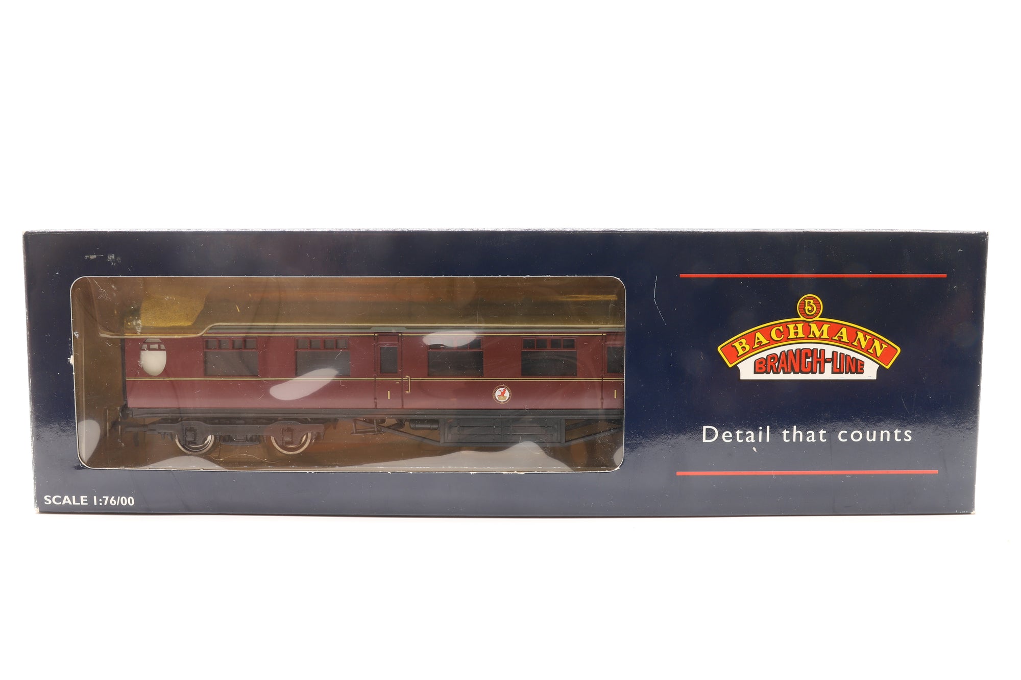Bachmann OO Rake Of 6 Thompson Maroon Lined Coaches Inc. 34-453, 34-654A, 34-378x2, 34-428 & 34-403
