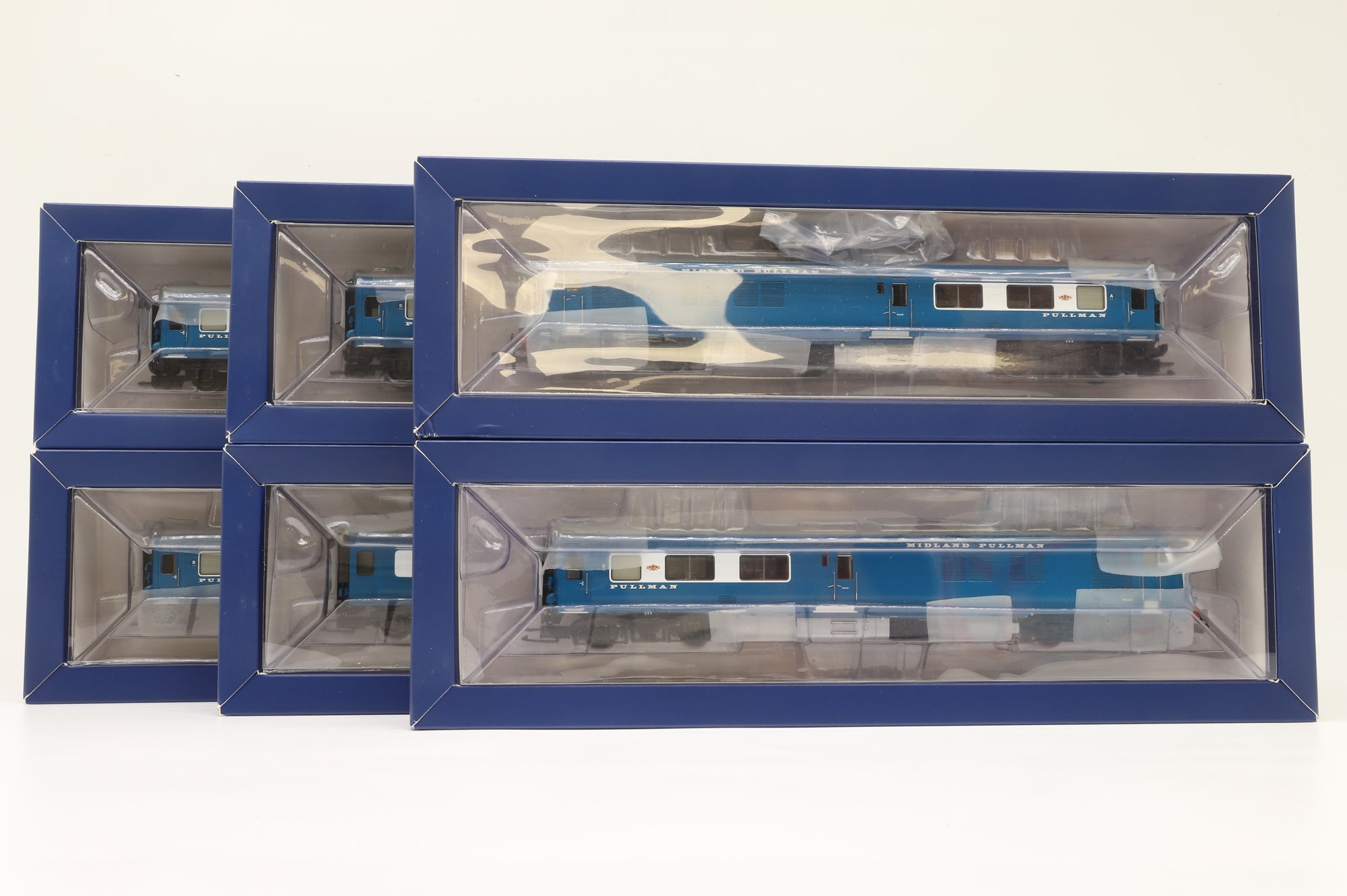 Bachmann OO 31-255DC Midland Pullman 6 Car Unit Nanking Blue DCC Fitted