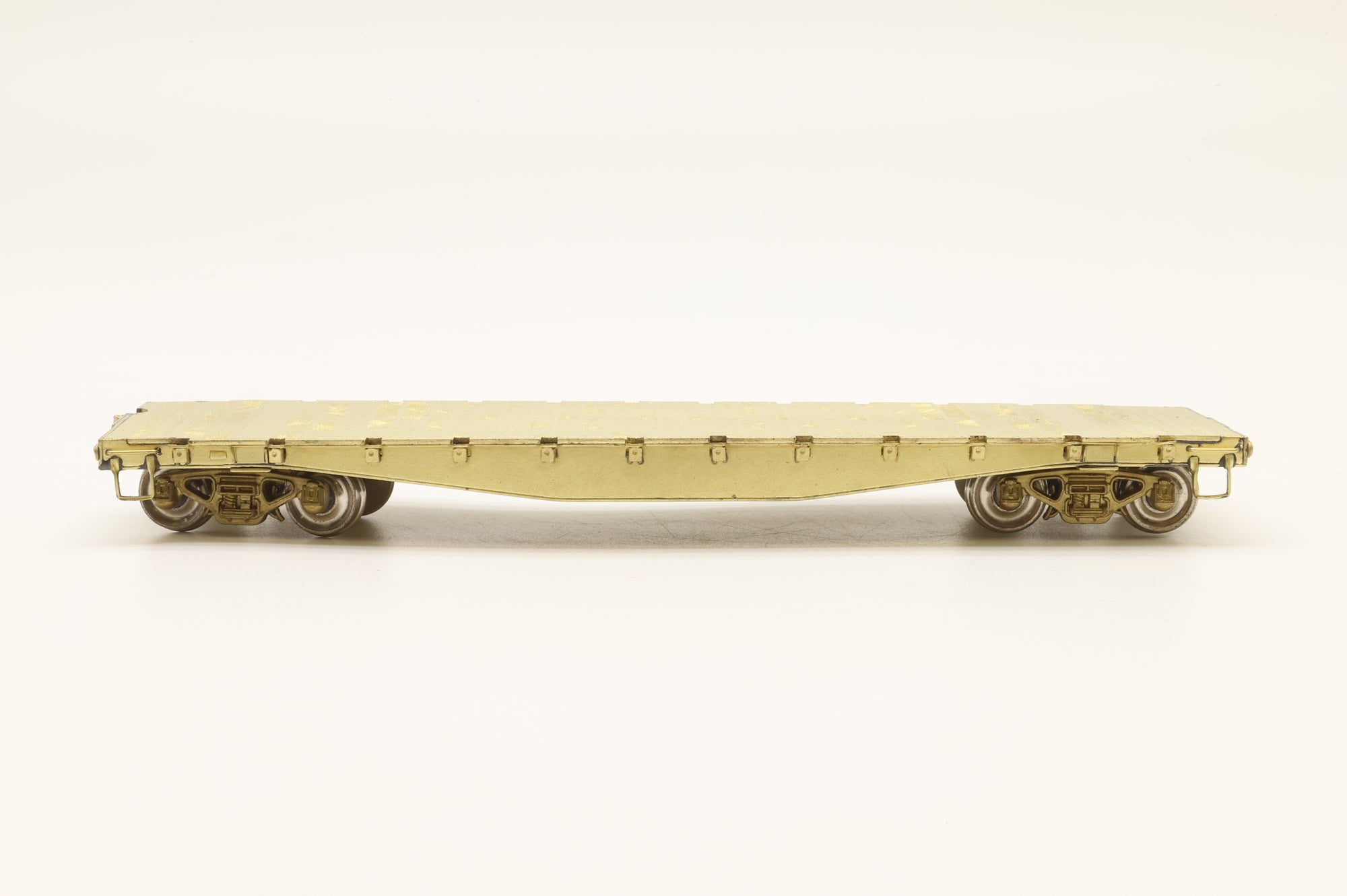 Overland Models HO Brass 1331 Union Pacific 40' Flat Car Unpainted