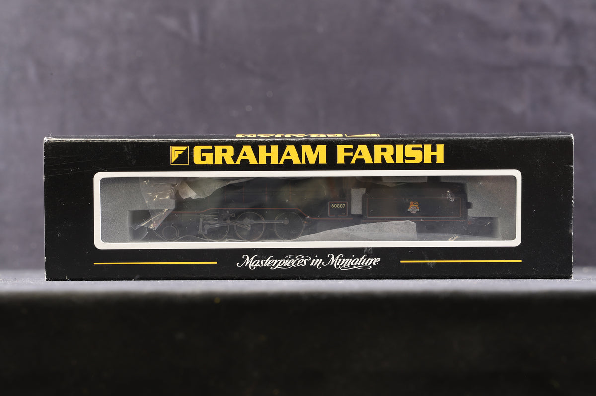 Graham Farish N 372-601 V2 &#39;60807&#39; BR Lined Black E/Crest