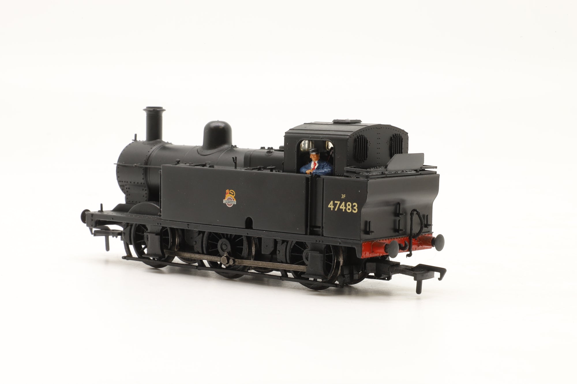 Bachmann OO 32-230 Class 3F Fowler Jinty No. 47483 BR Black Early Emblem