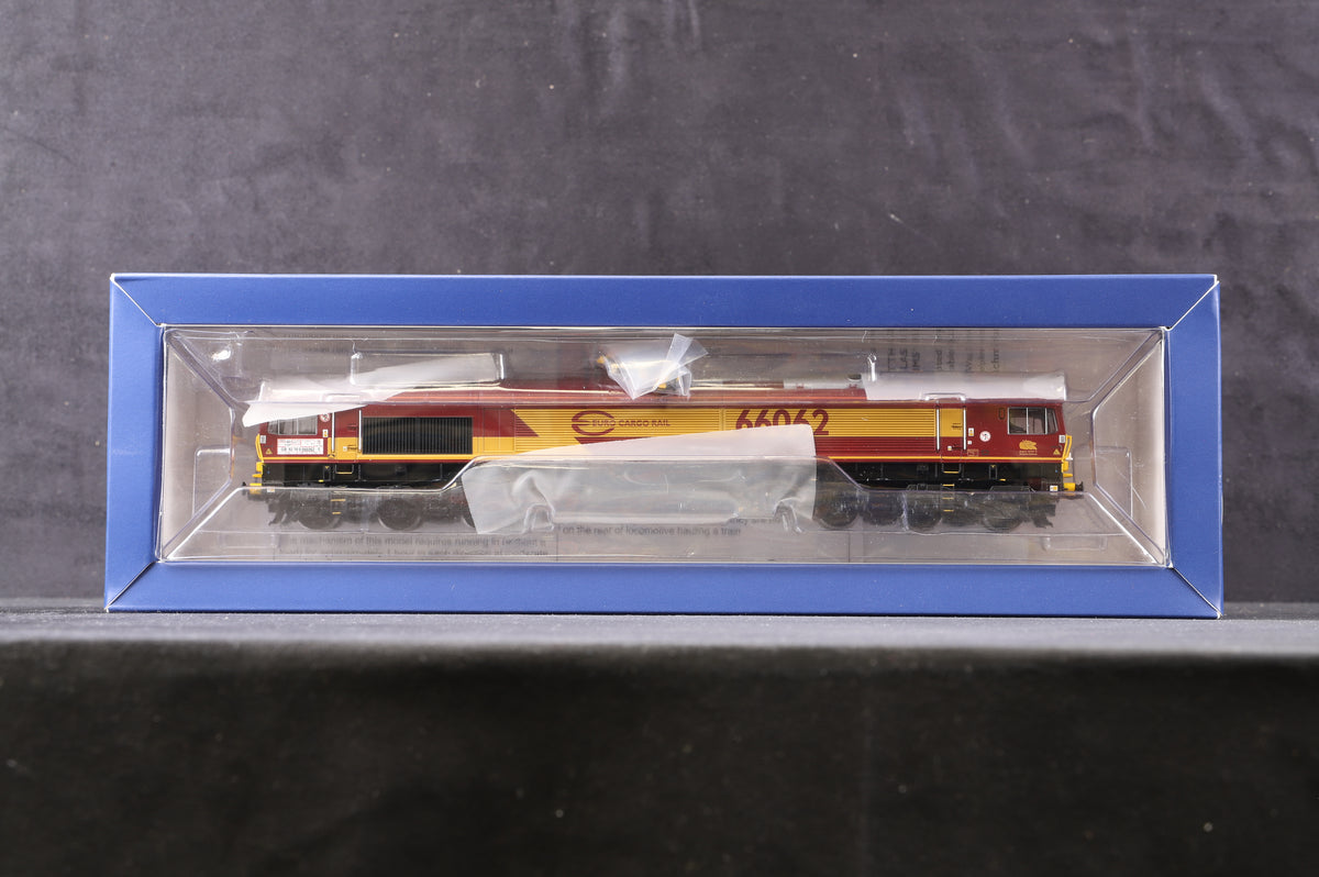 Bachmann OO 32-725W Cl.66 &#39;66062&#39; Euro Cargo Rail, Model Rail Excl.