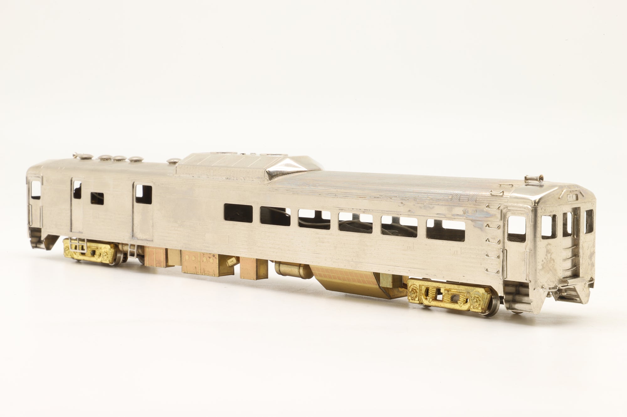 NJ Custom Brass HO DE-113 Budd RDC3 Diesel Rail Car Unpainted