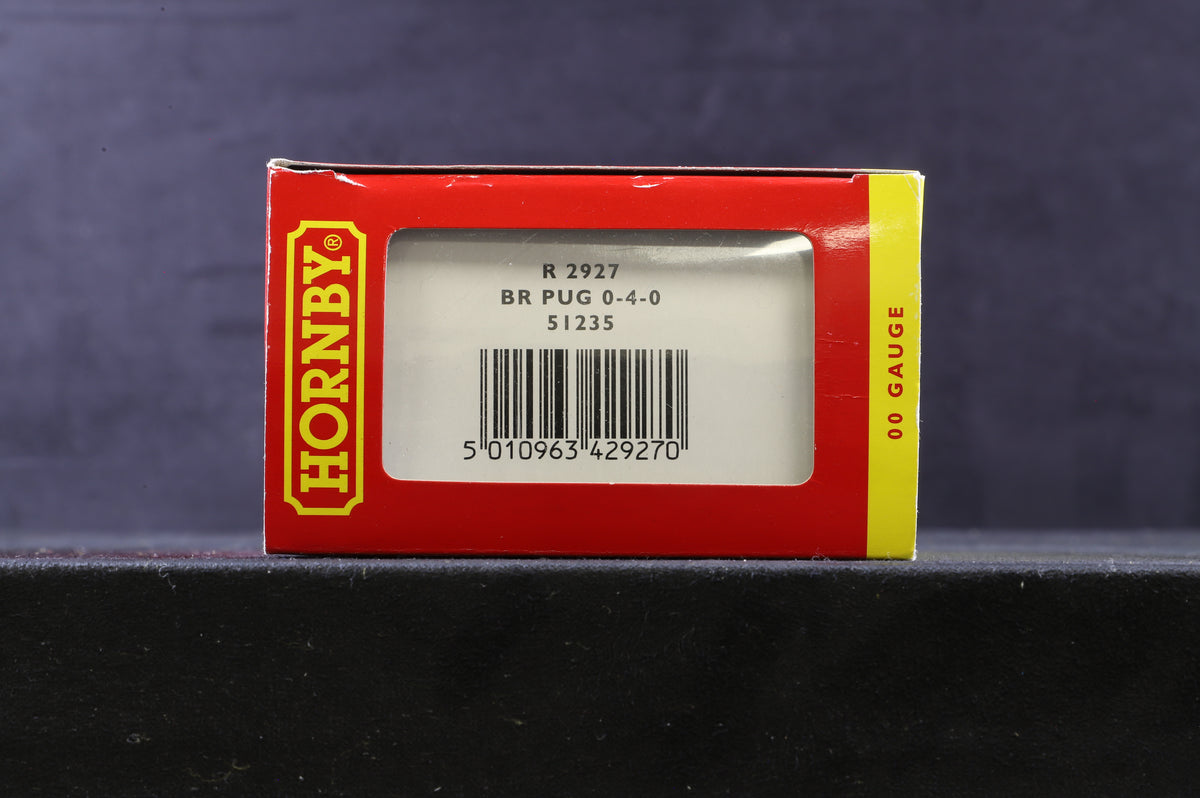 Hornby OO R2927 BR Pug 0-4-0 &#39;51235&#39;