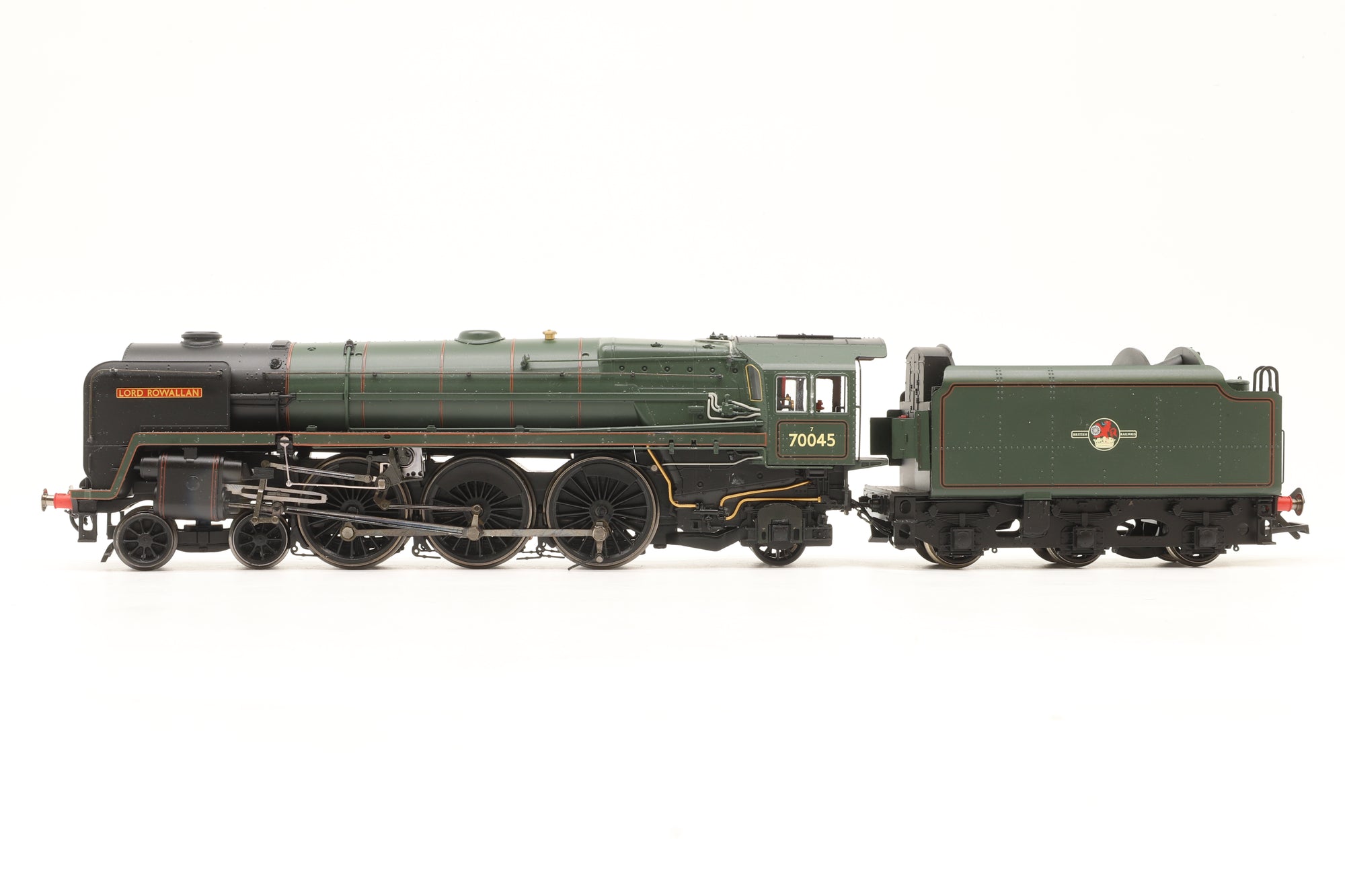 WORKSHOP Hornby OO R2618X Britannia Class 70045 'Lord Rowallan' in Lined BR Green w/ Late Crests