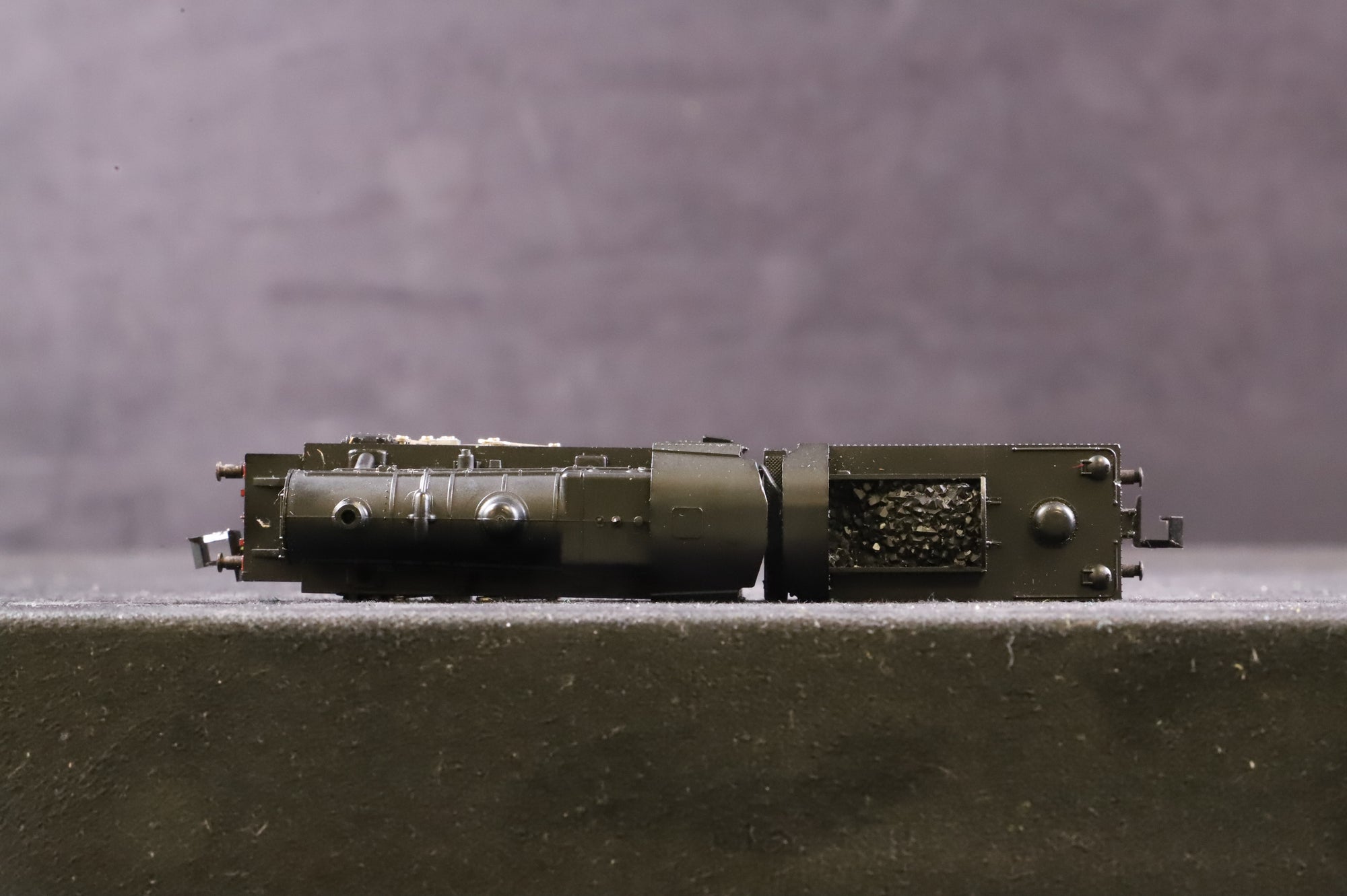 Minitrix N Gauge N202 Class 2MT 46400 in BR Black w/ Late Crests