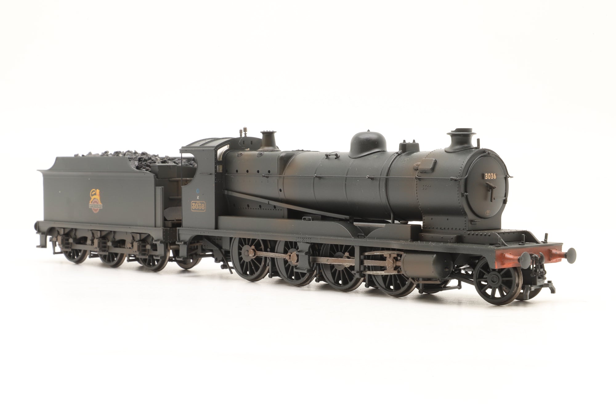 Bachmann OO 31-128 3000 Class ROD '3036' BR Black Early Emblem Weathered