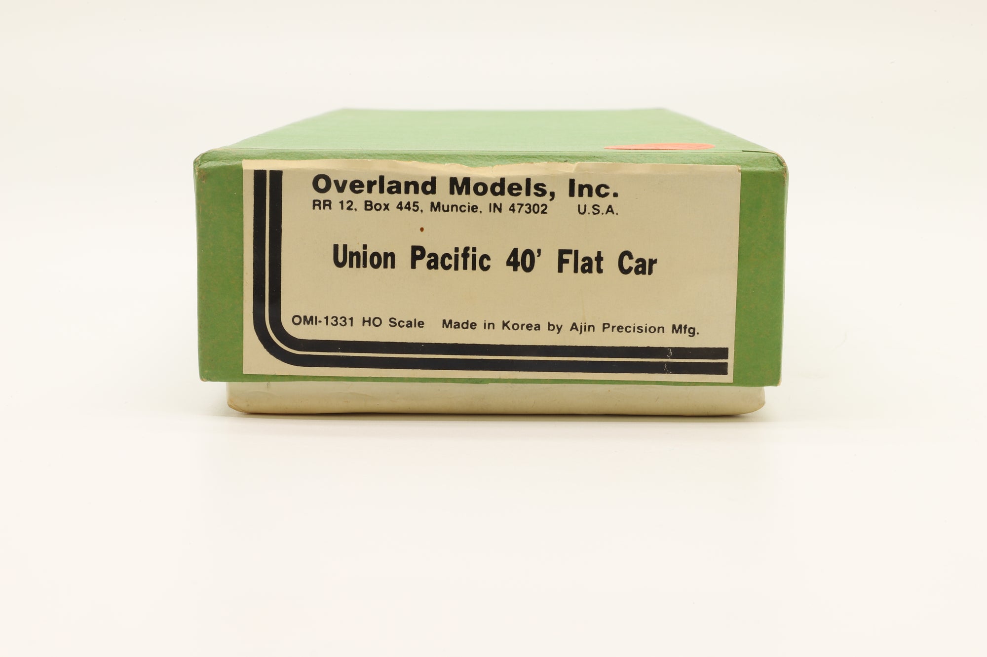 Overland Models HO Brass 1331 Union Pacific 40' Flat Car Unpainted