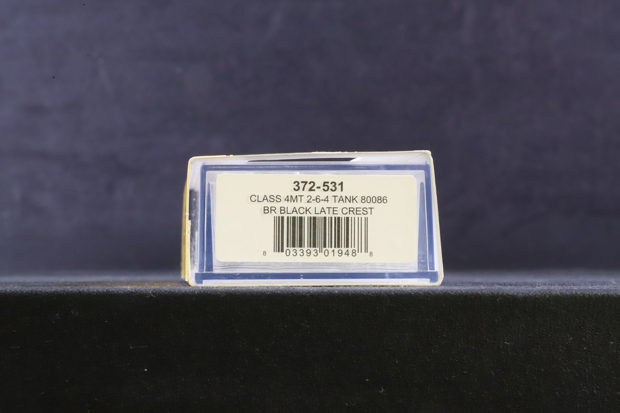 Graham Farish N Gauge 372-531 Class 4MT Tank 80086 in Lined BR Black w/ Late Crests