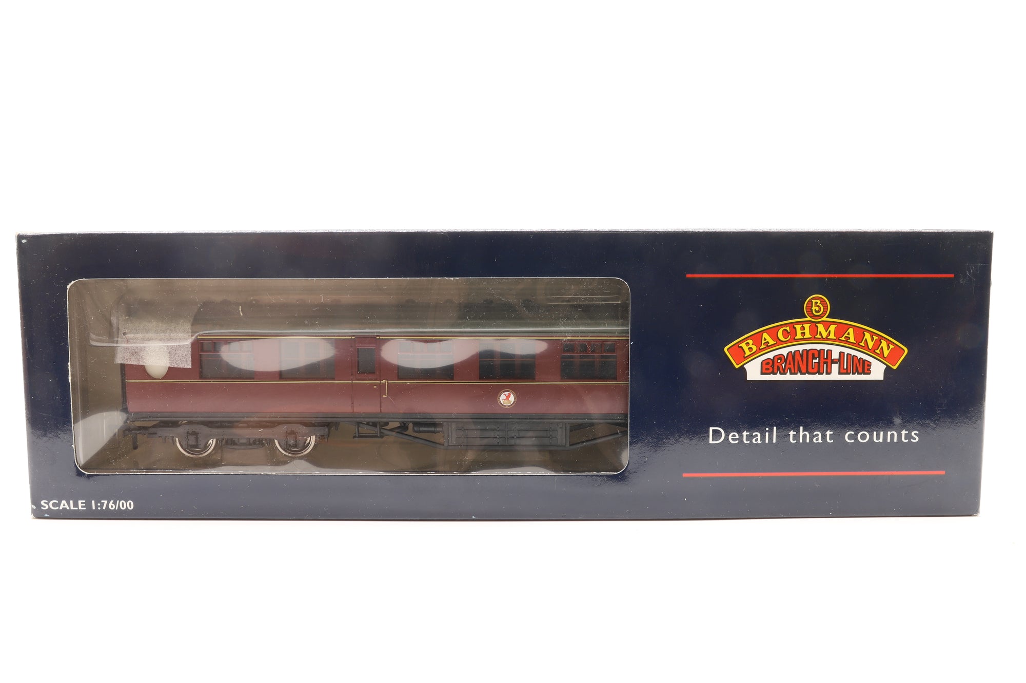 Bachmann OO Rake Of 6 Thompson Maroon Lined Coaches Inc. 34-453, 34-654A, 34-378x2, 34-428 & 34-403