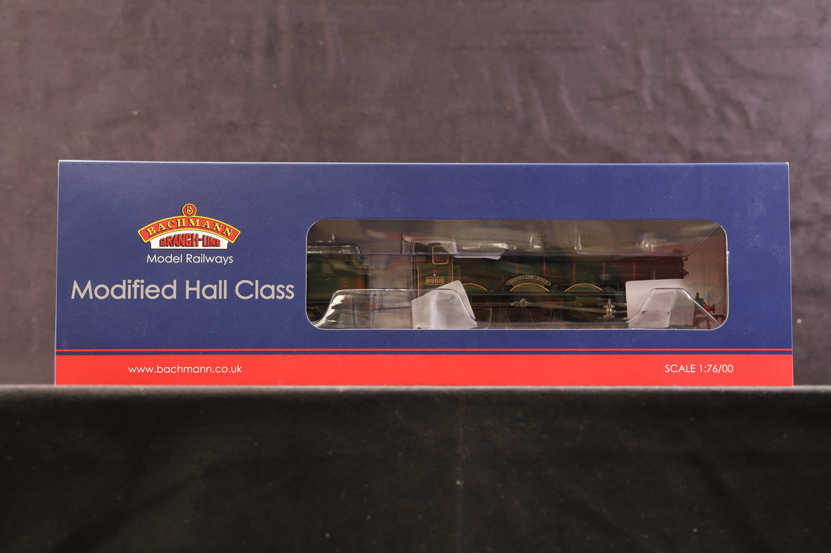 Bachmann OO 31-780 Modified Hall Class &#39;Swithland Hall&#39; &#39;6988&#39; BR Green L/C