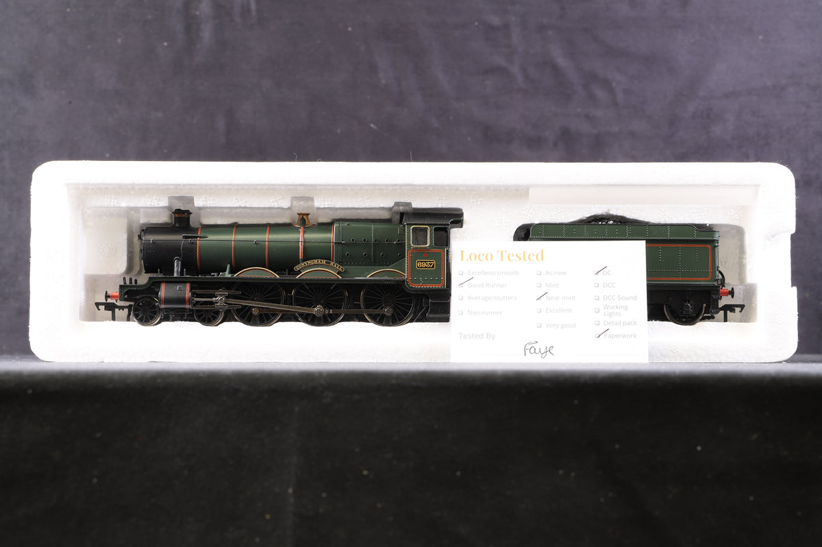 Bachmann OO 32-001 Hall Class &#39;6937&#39; &#39;Conyngham Hall&#39; BR Green L/C