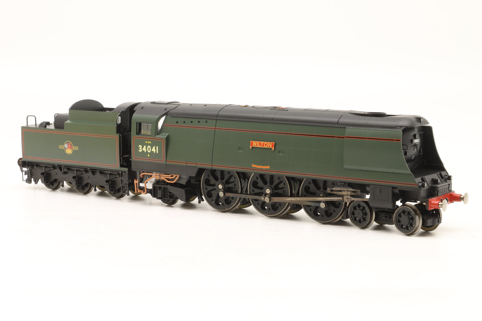 Hornby OO R2218 West Country Class '34041' 'Wilton' BR Lined Green L/C