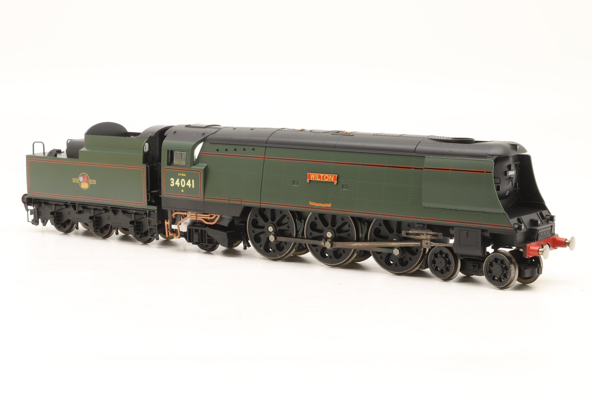 Hornby OO R2218 West Country Class '34041' 'Wilton' BR Lined Green L/C