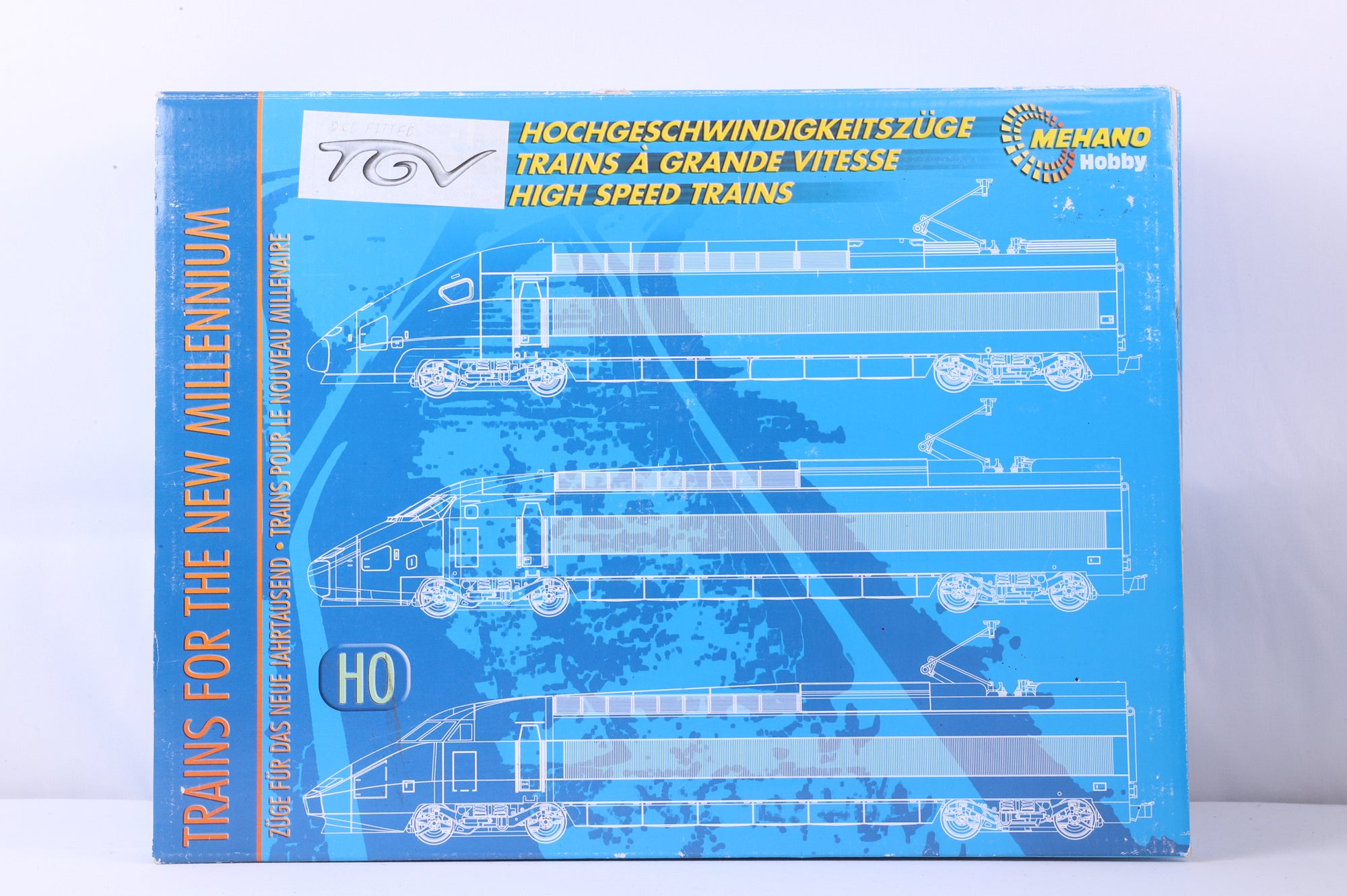 Mehano HO 3939 & 55354 TGV Duplex Train Set DCC Fitted