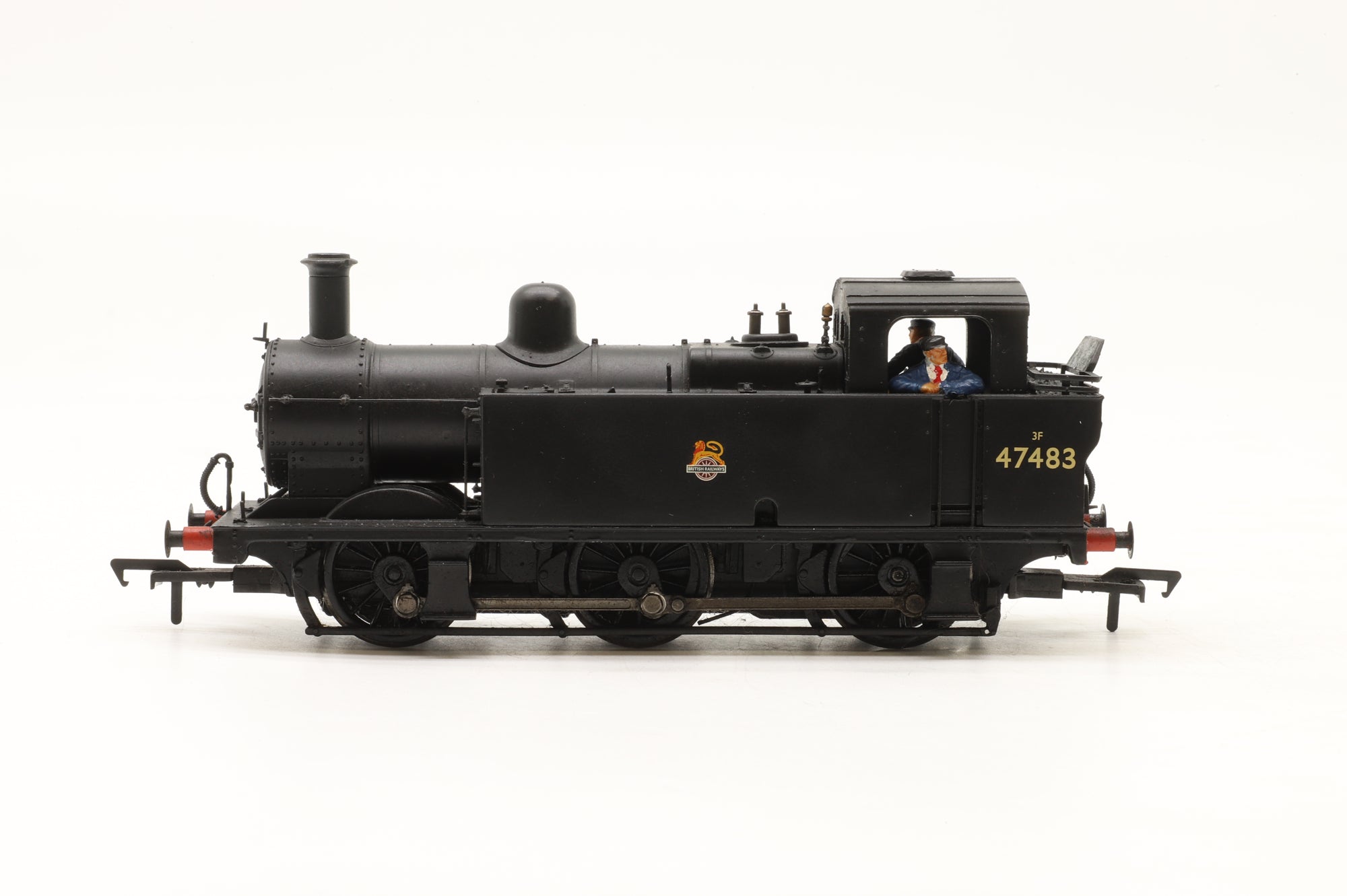 Bachmann OO 32-230 Class 3F Fowler Jinty No. 47483 BR Black Early Emblem