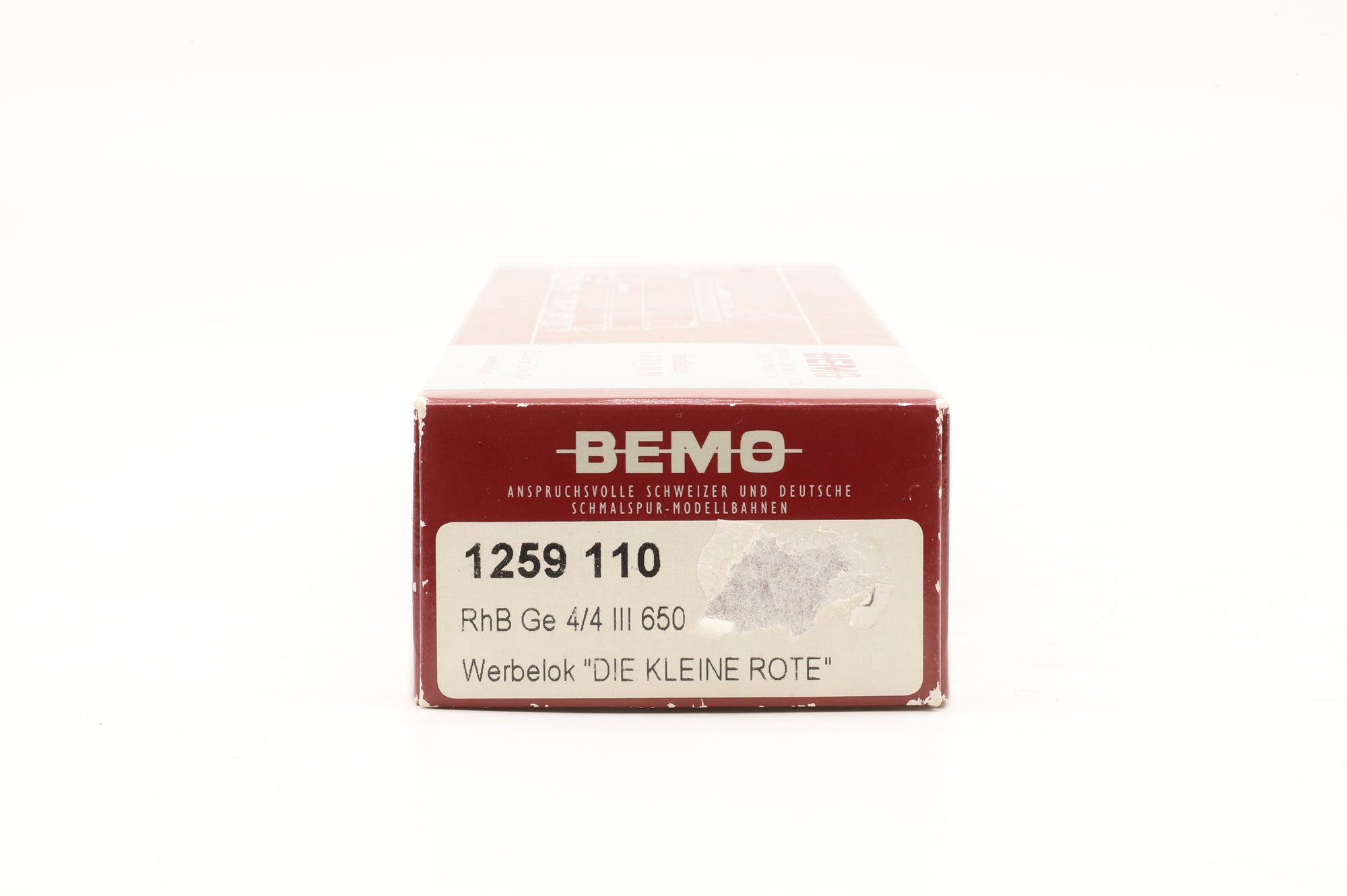BEMO HOm Ge 4/4 III #652 'Vaz/Obervaz Lenzerheide-Valbella' in RhB Red