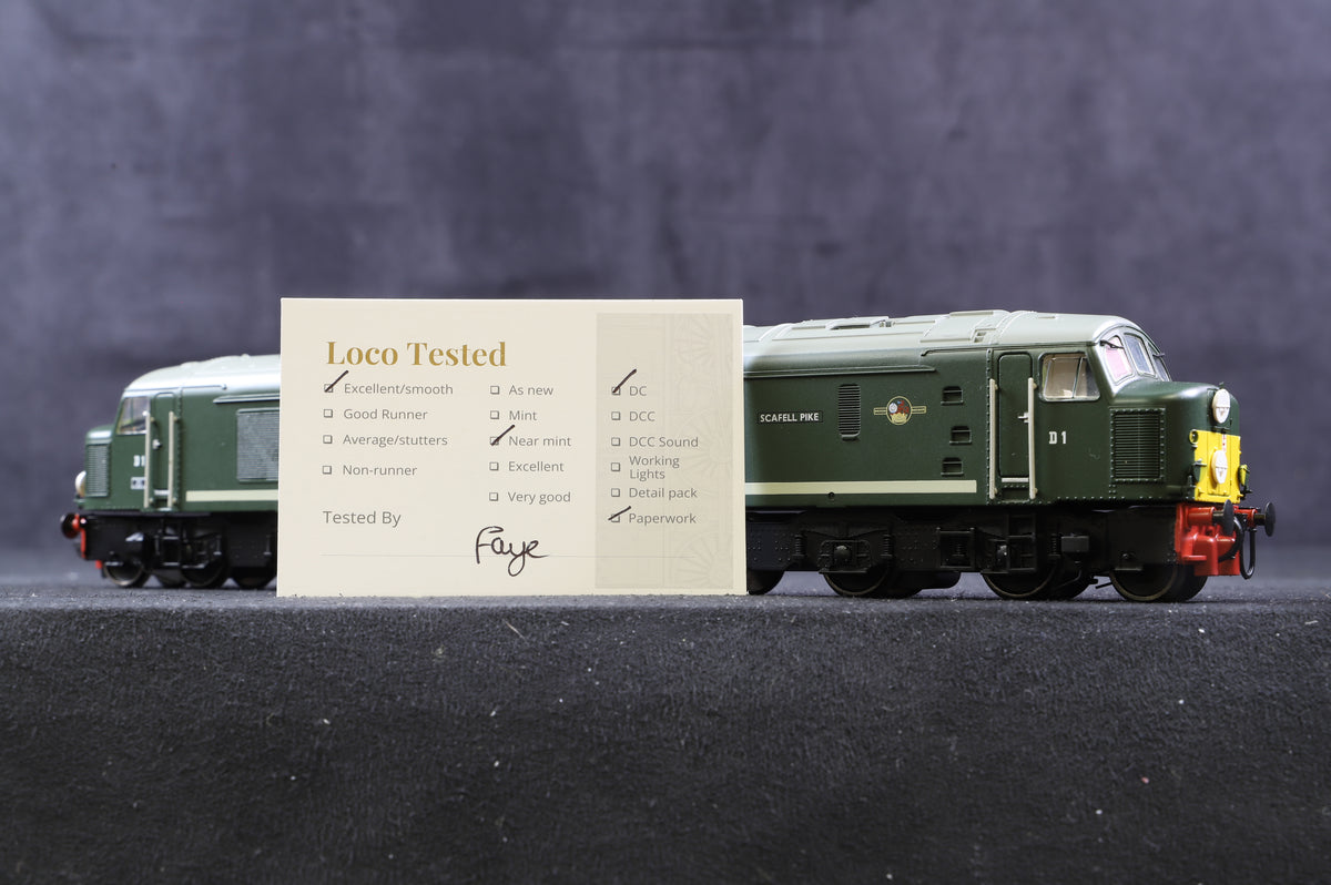 Bachmann OO 32-650 Class 44 &#39;D1&#39; &#39;Scafell Pike&#39; BR Green