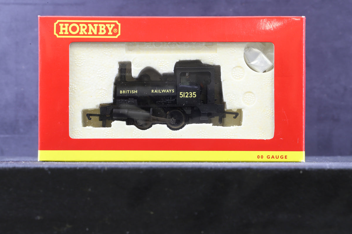 Hornby OO R2927 BR Pug 0-4-0 &#39;51235&#39;
