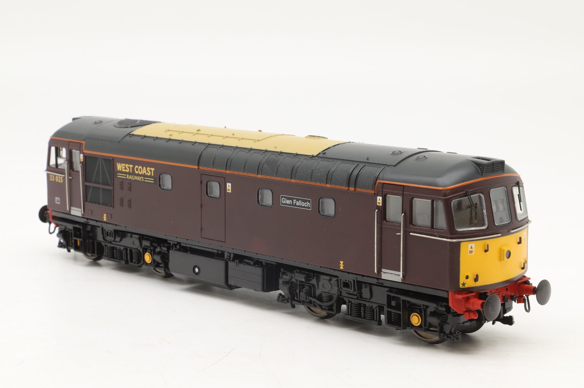 Heljan OO 3370 Class 33/0 '33025' 'Glen Falloch' WCR, DCC fitted