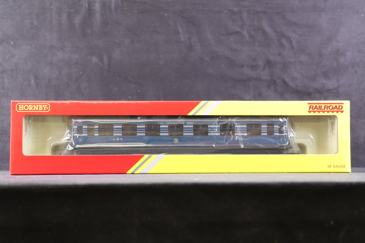 Hornby OO R4906 LMS Coronation Scot 3 Coach Pack