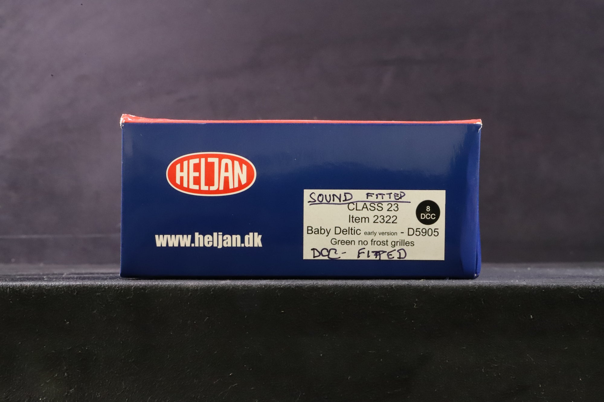 Heljan OO 2322 Class 23 Baby Deltic 'D5905' Green DCC Sound