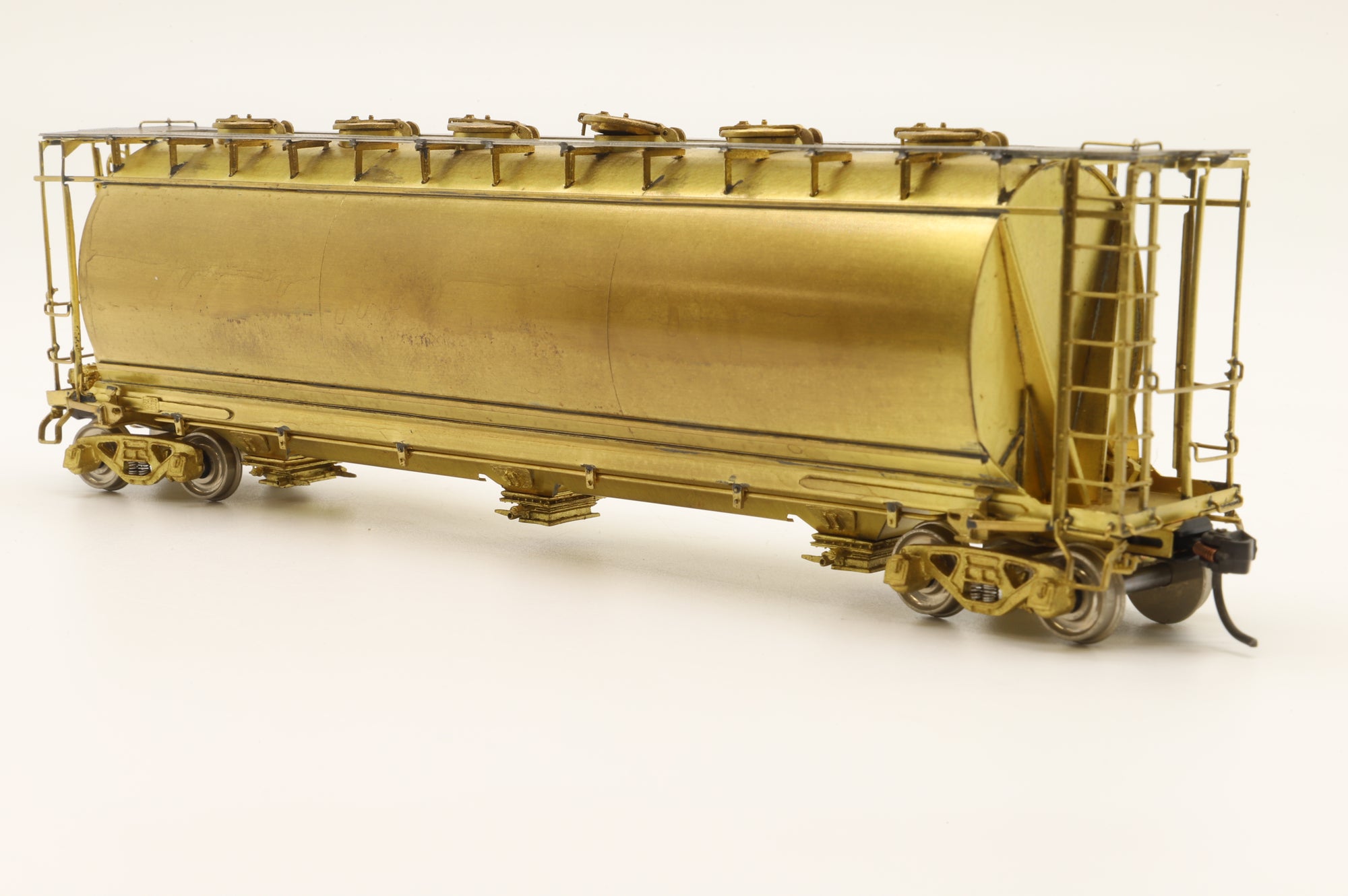 Overland Models HO Brass 3039 NYC 'ACF' Cylindrical Covered Hopper Unpainted