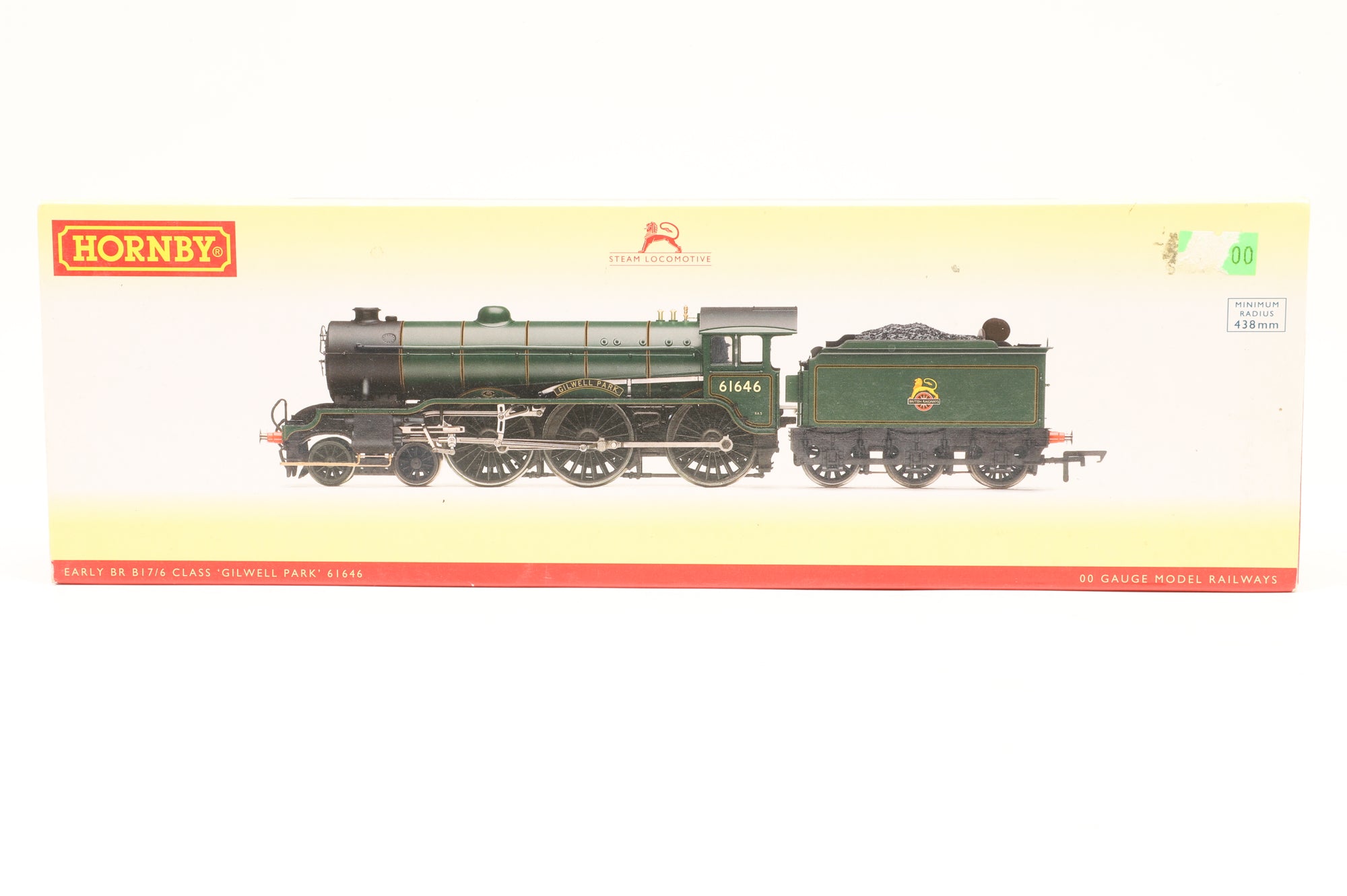 Hornby OO R3318 Class B17/6 61646 'Gillwell Park' in Lined BR Green w/ Early Crests