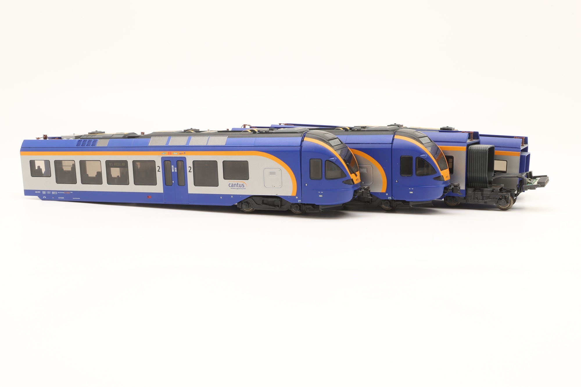 Liliput HO Stadler FLIRT 4-Car EMU Cantus Verkehrsgesellschaft '428 053' & '428 553', DCC Sound