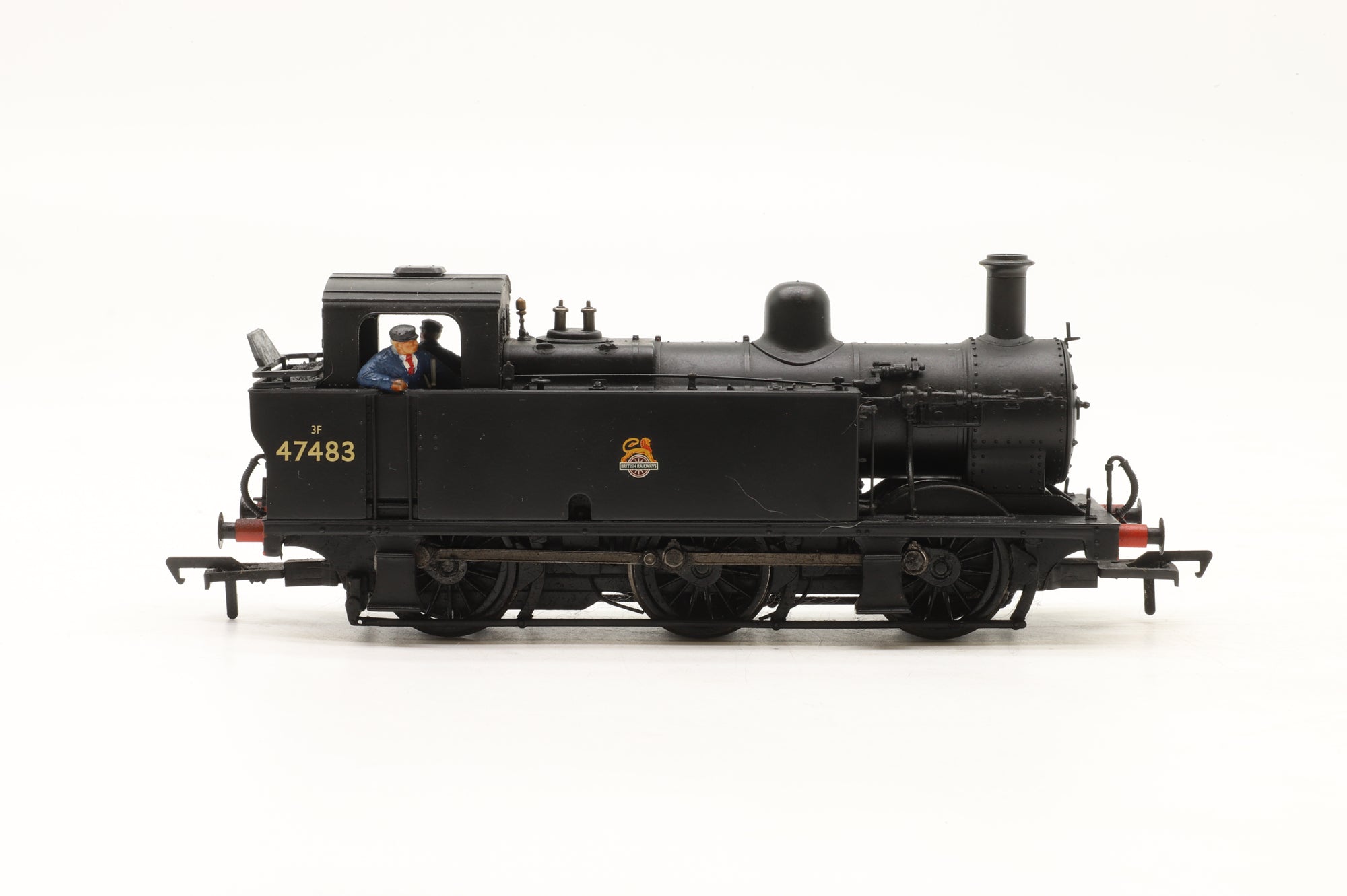 Bachmann OO 32-230 Class 3F Fowler Jinty No. 47483 BR Black Early Emblem