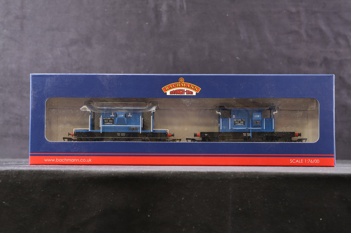 Bachmann OO 38-990 Set of 20T &amp; SR Pill Box Brake Vans BR Network Southeast