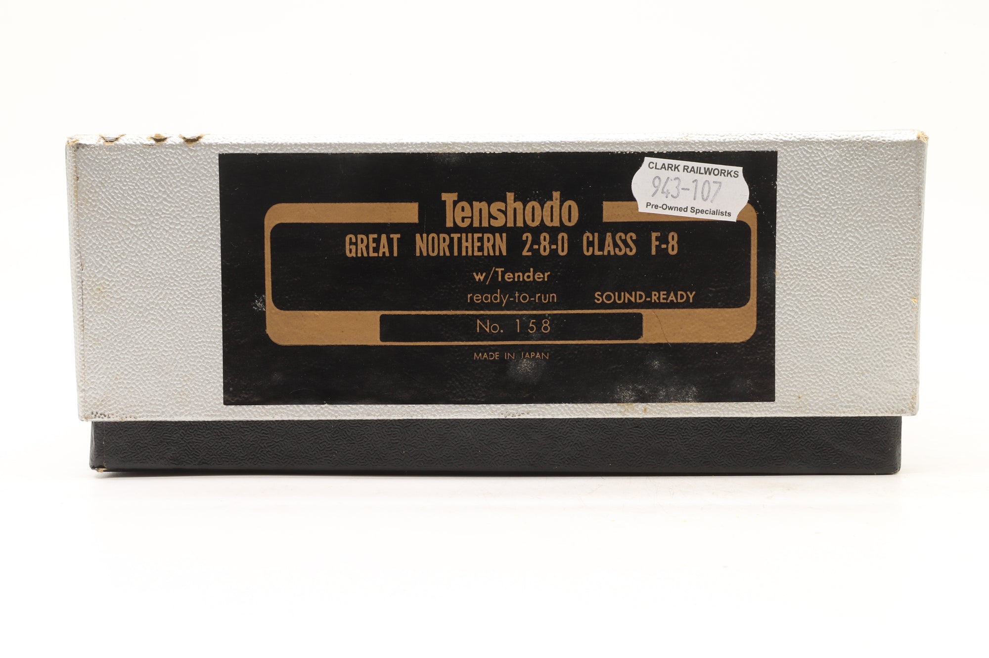 Tenshodo HO Brass Great Northern 2-8-0 Class F8 '1147' Steam Locomotive Factory Painted