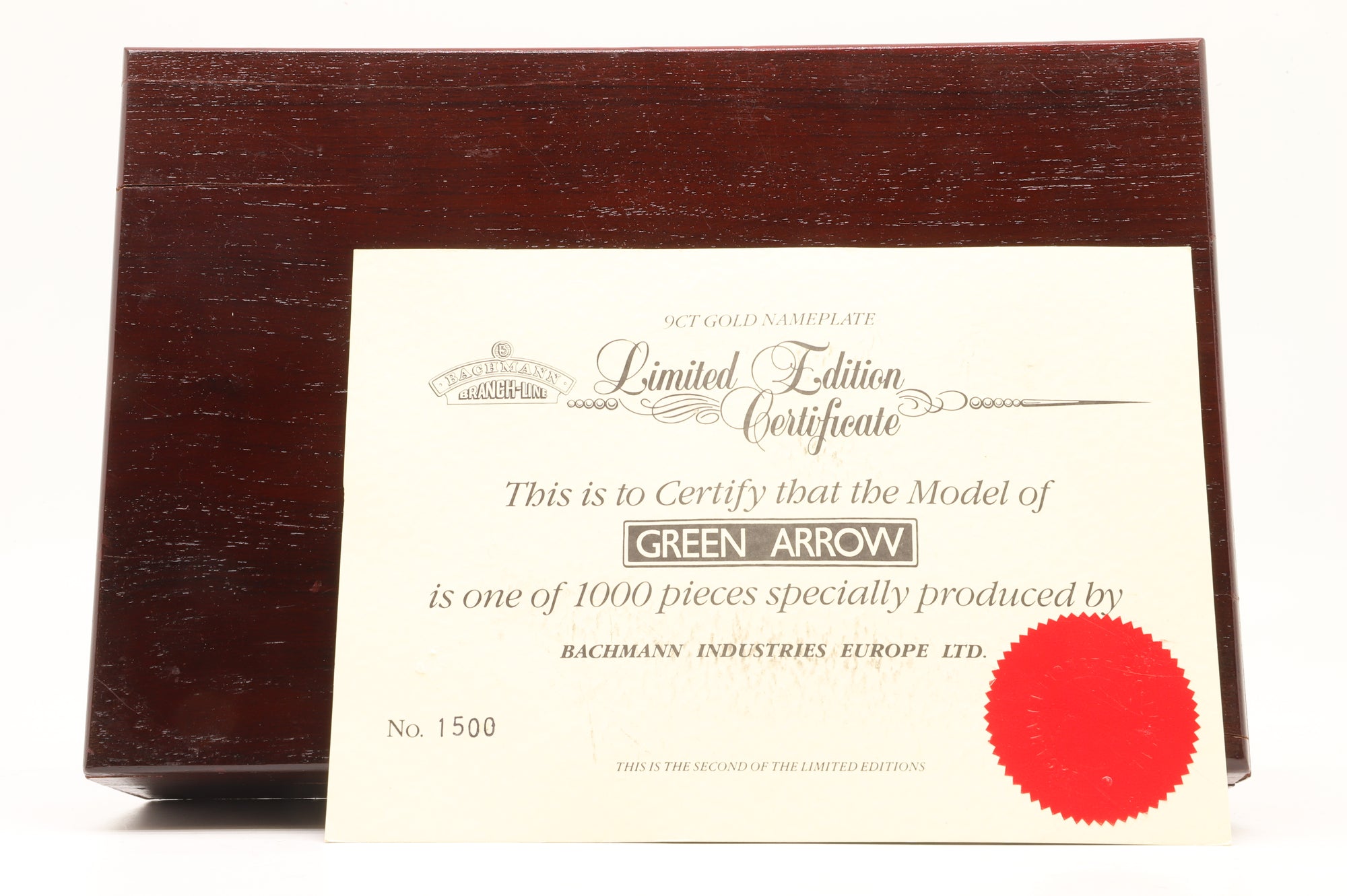 Bachmann OO Class V2 '4771' 'Green Arrow' LNER Green Ltd Ed 1500/ 1000