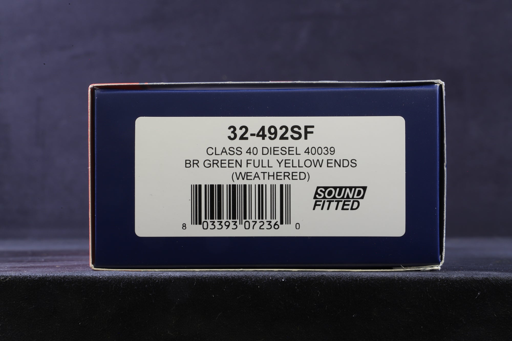 Bachmann OO 32-492SF Class 40 Diesel '40039' BR Green Yellow Ends Weathered DCC Sound