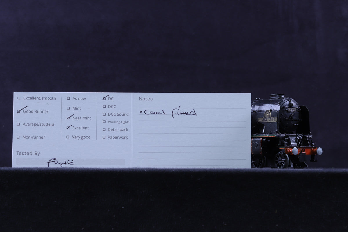 DJH OO K30 Kit Built Peppercorn A1 Class &#39;North British&#39; &#39;60161&#39; BR Lined Green L/C