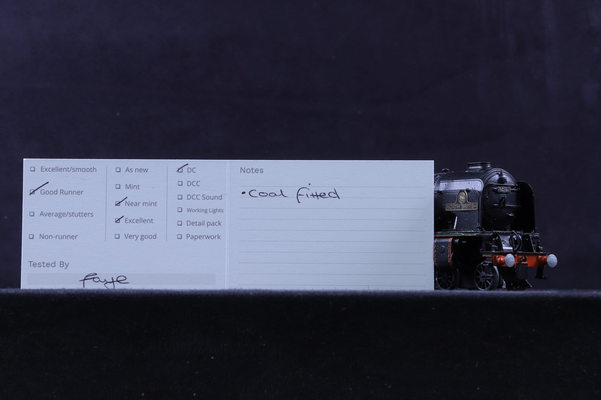 DJH OO K30 Kit Built Peppercorn A1 Class 'North British' '60161' BR Lined Green L/C