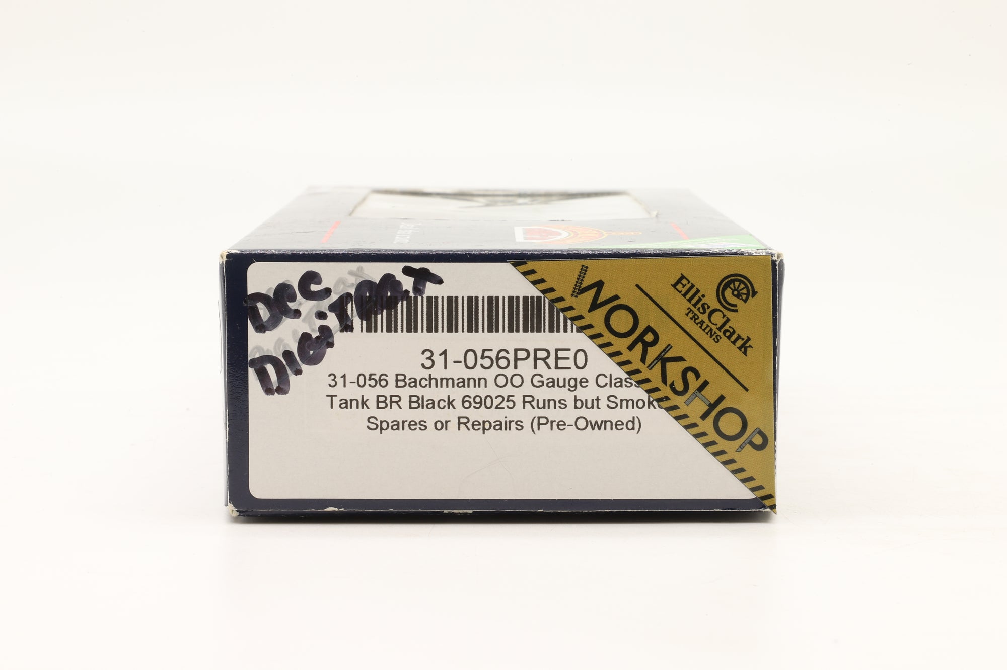 WORKSHOP 31-056 OO Class J72 Tank '69025' BR Black L/C DCC Fitted Non Runner