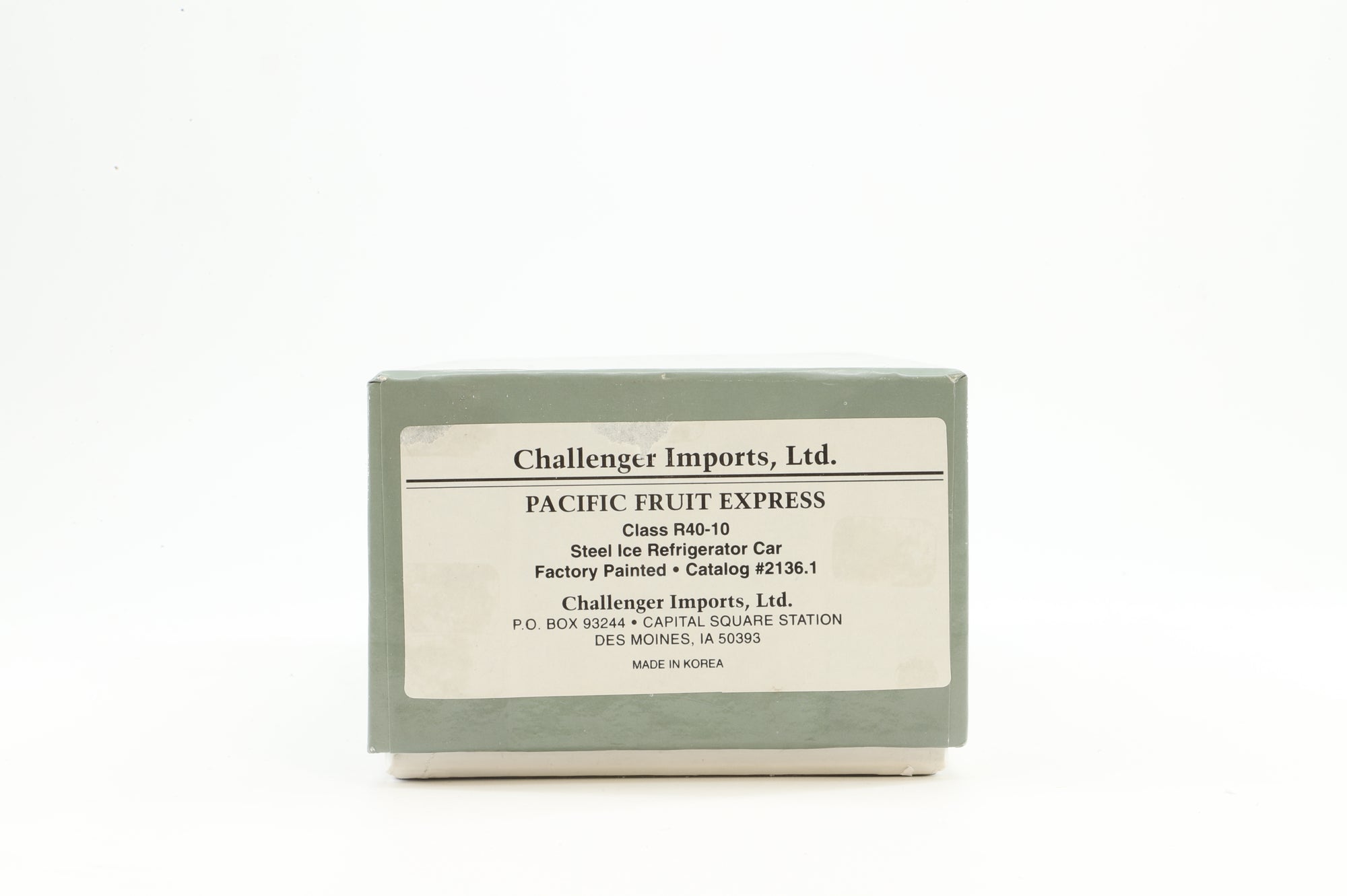 Challenger Imports HO Brass 2136.1 PFE Ice Reefer Class R40-10 '41465'