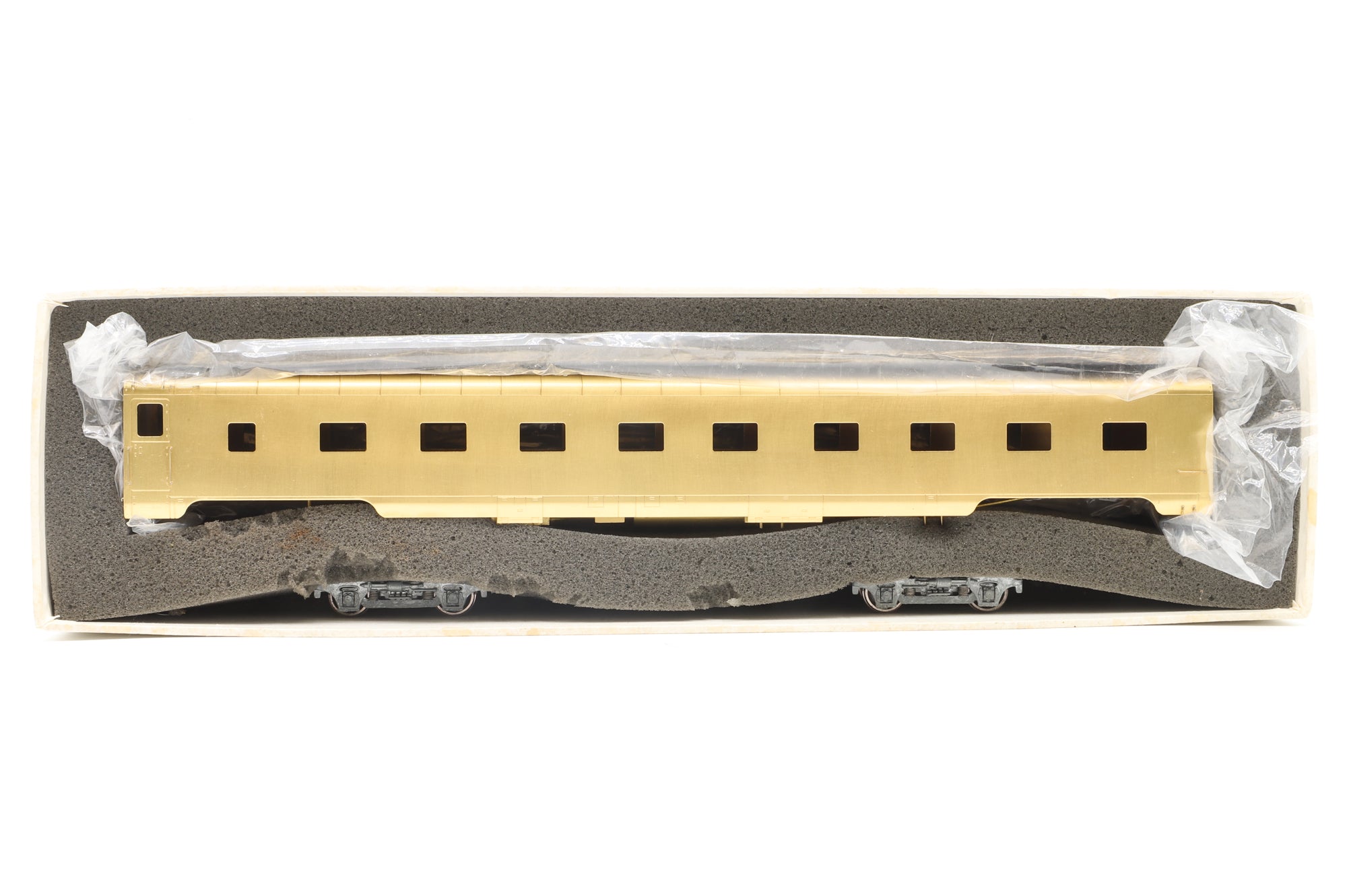 Unknown HO Brass Pullman Coach Unpainted Brass