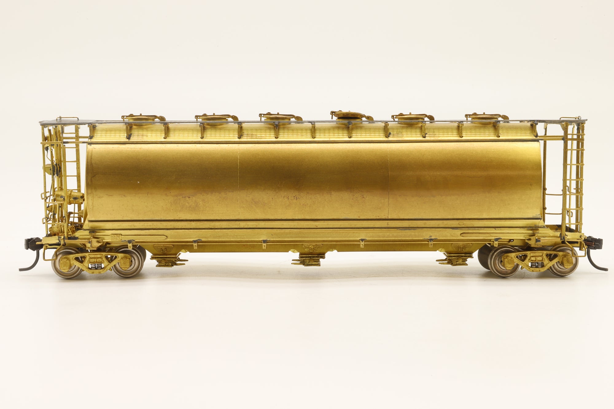 Overland Models HO Brass 3039 NYC 'ACF' Cylindrical Covered Hopper Unpainted