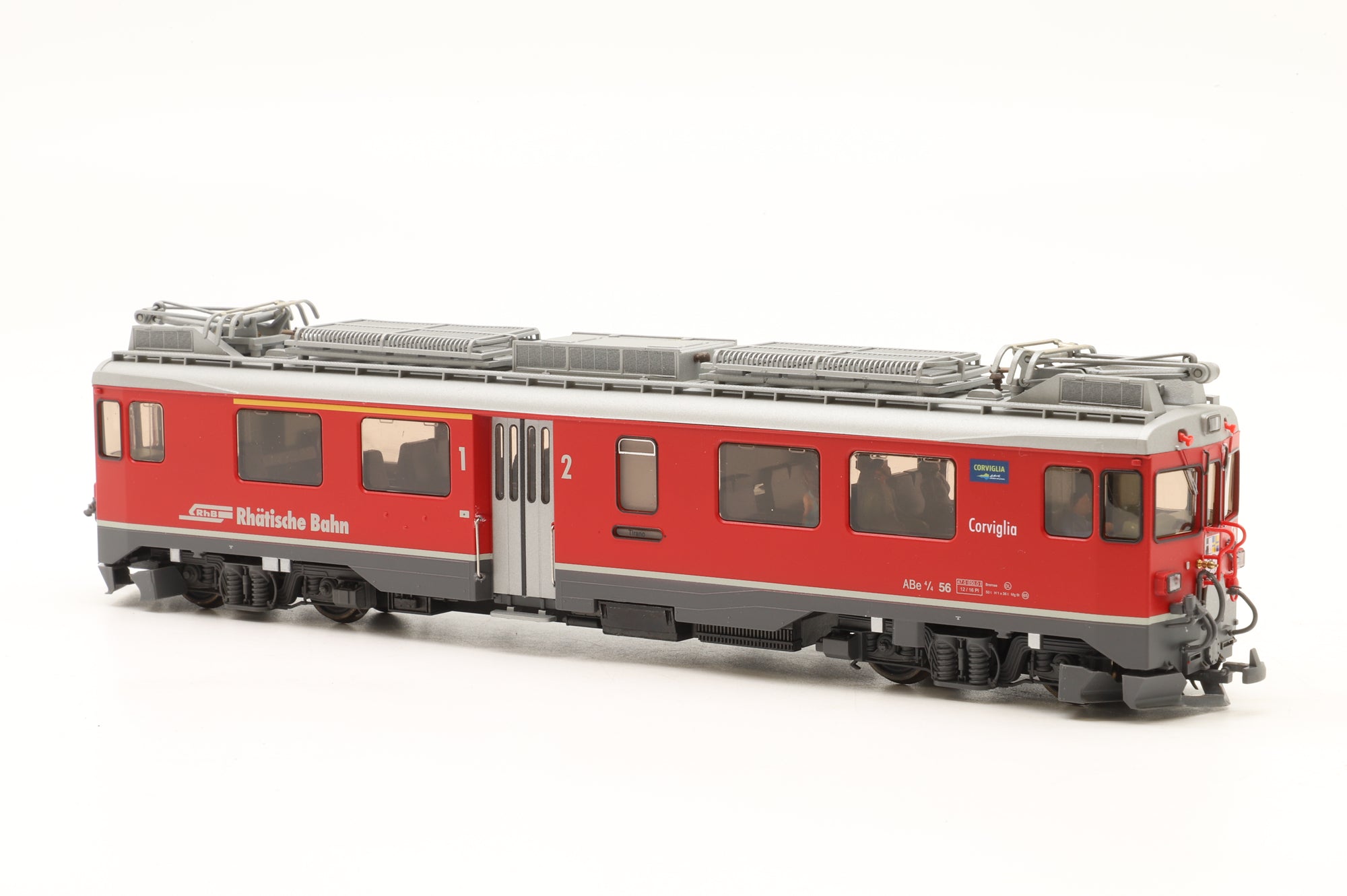 BEMO HOm ABe 4/4 #56 'Corviglia' in RhB Red
