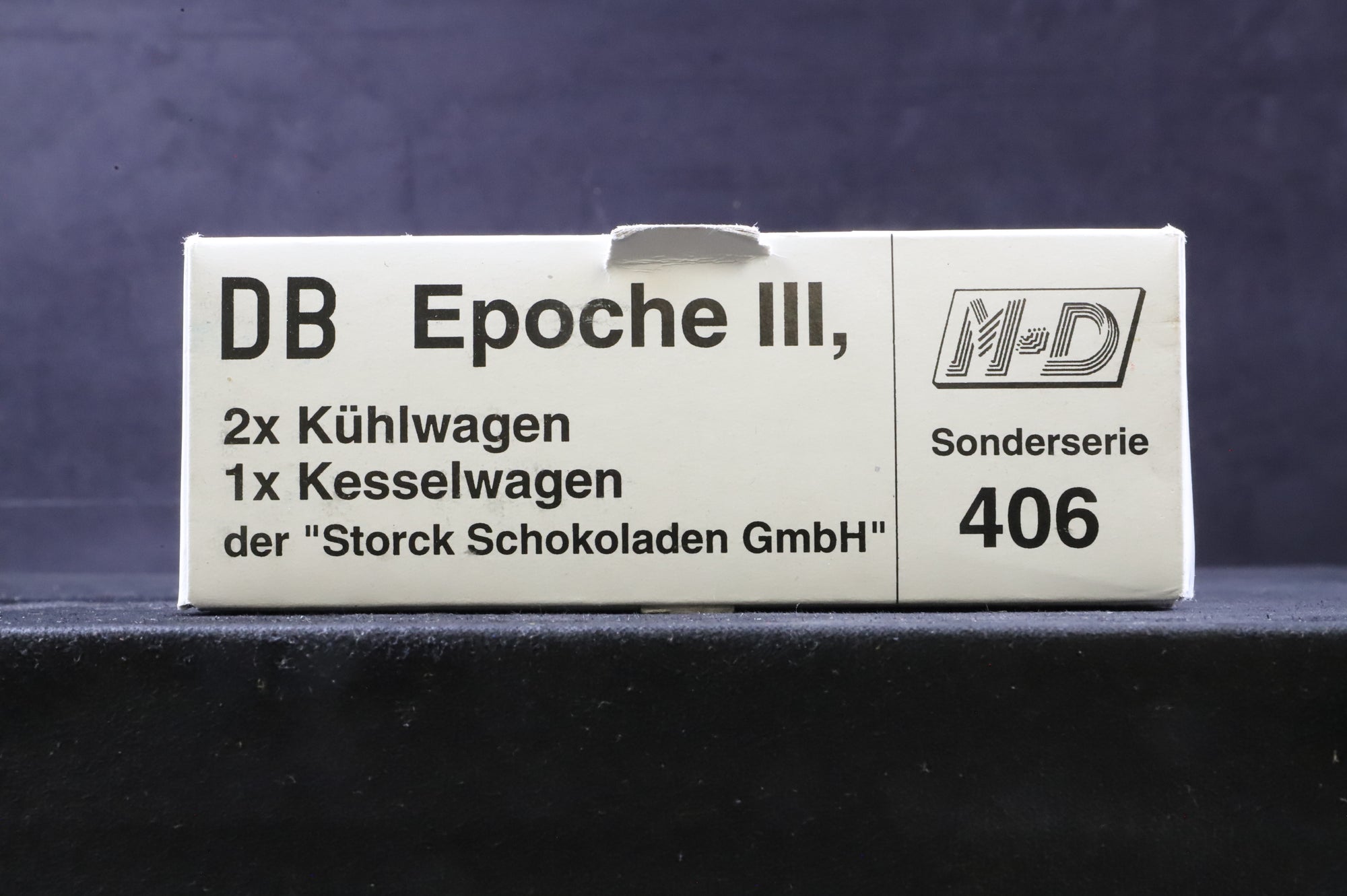 Klein Modellbahn HO Rake of 3 DB 'Storck' Wagons