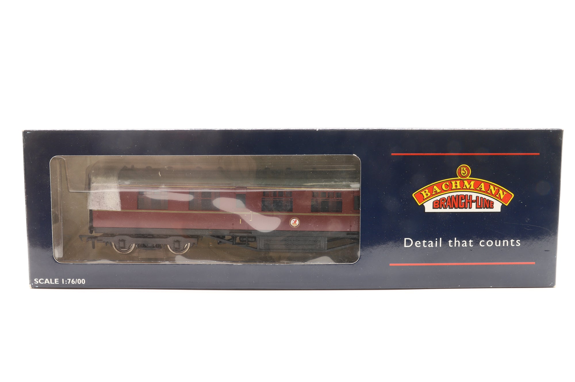 Bachmann OO Rake Of 6 Thompson Maroon Lined Coaches Inc. 34-453, 34-654A, 34-378x2, 34-428 & 34-403