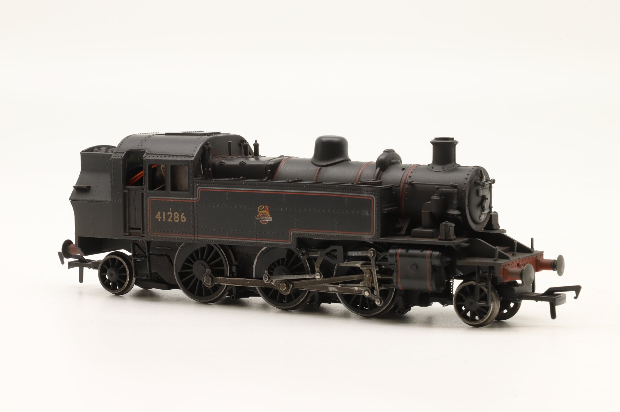 Bachmann OO 31-454 Ivatt Tank '41286' BR Lined Black TMC Weathered DCC Fitted