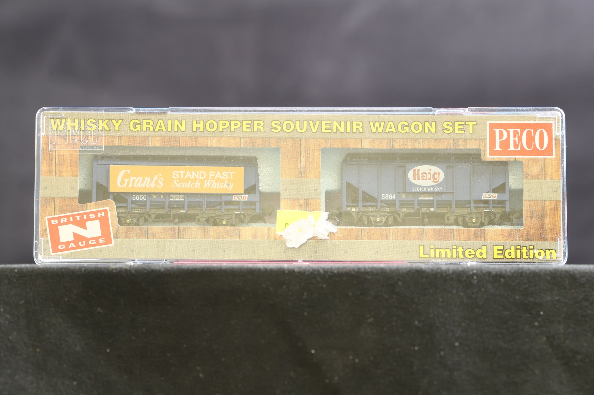 Peco N NR-P503 Whisky Grain Hopper Souvenir Set 3 Haig/Grant's, Ltd Ed.
