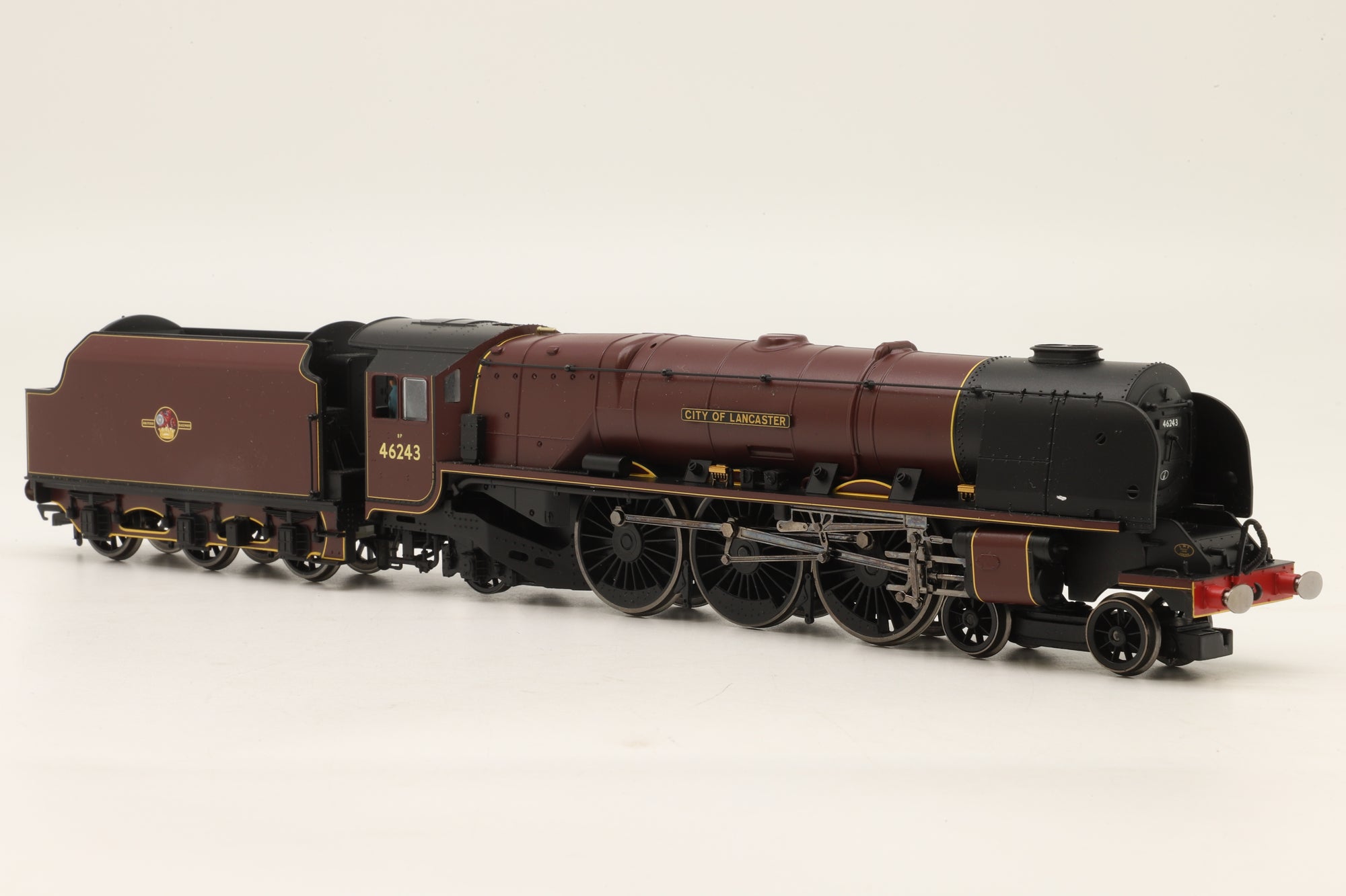 Hornby OO R2930 Princess Coronation Class '46243' 'City Of Lancaster' BR Lined Maroon L/C DCC Fitted