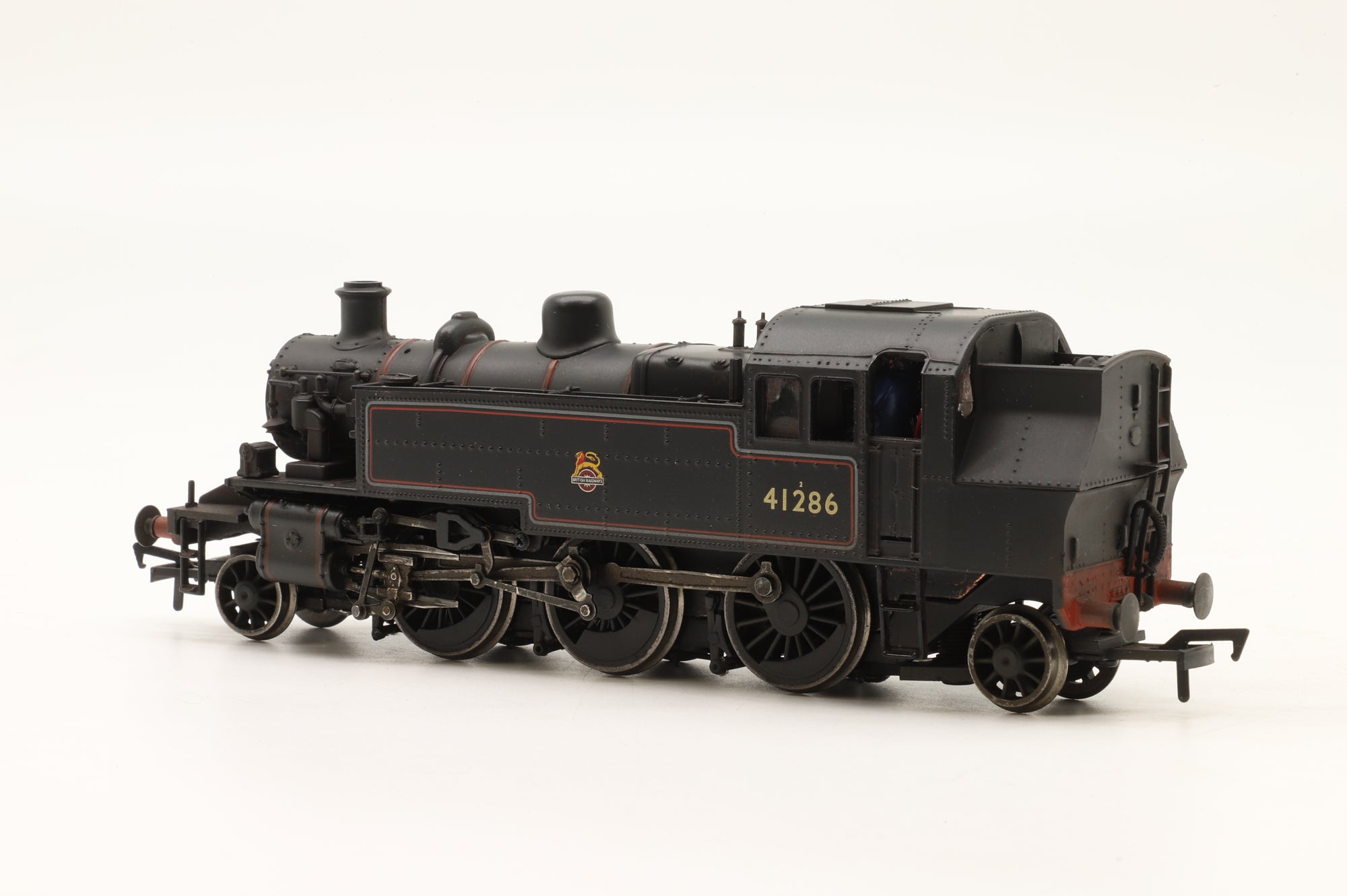 Bachmann OO 31-454 Ivatt Tank '41286' BR Lined Black TMC Weathered DCC Fitted